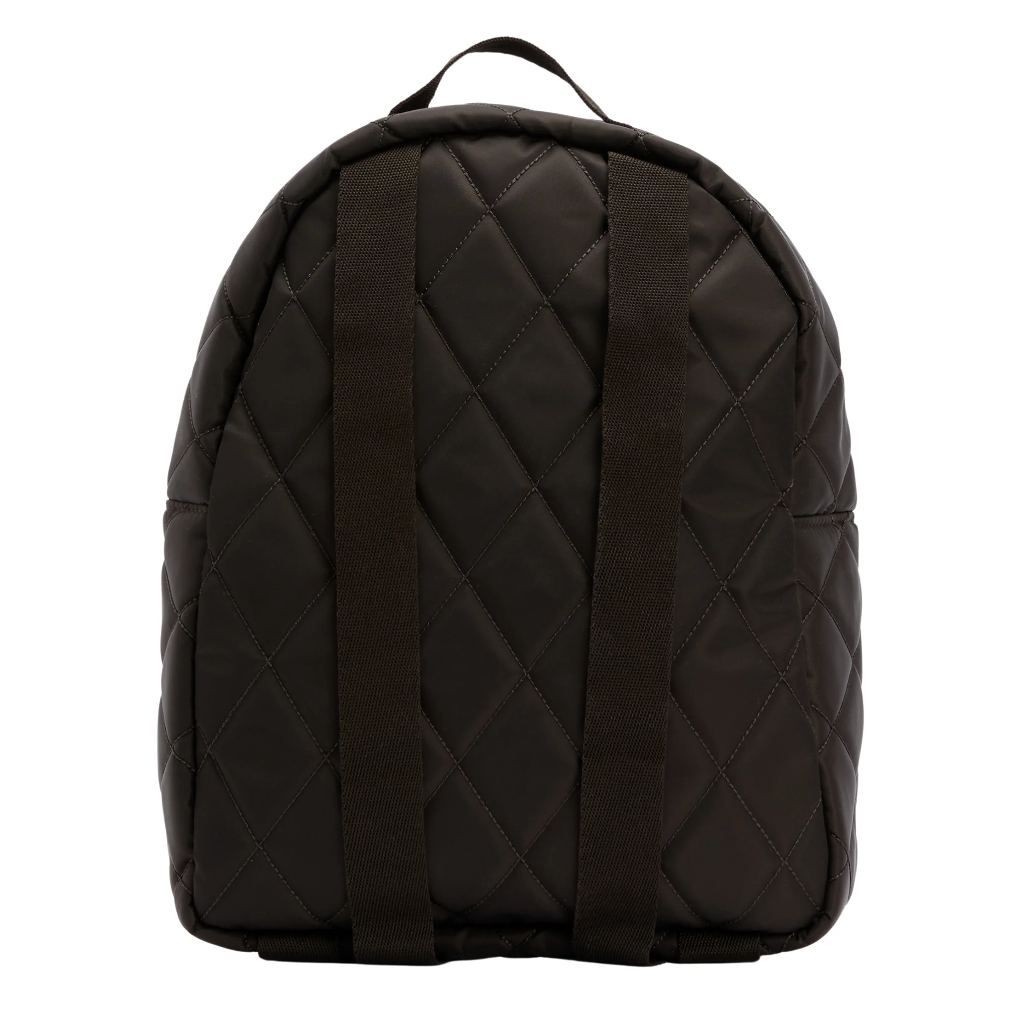 Womens Barbour Olive Quilted Backpack - Image 4