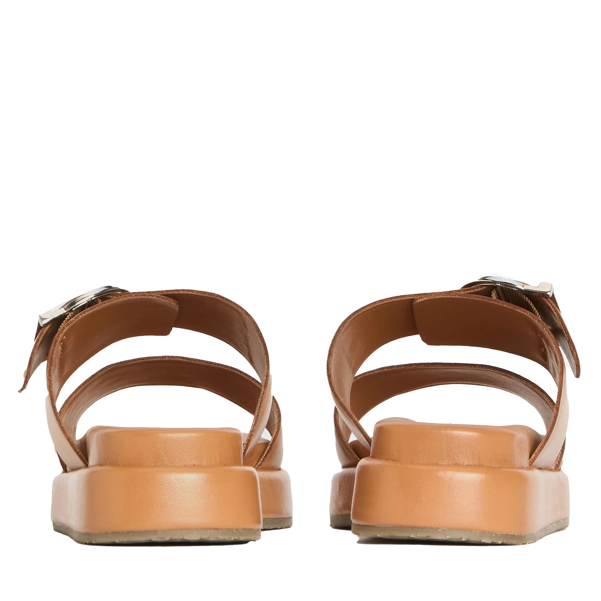 Womens Barbour Tan Adele Sandals - Image 4