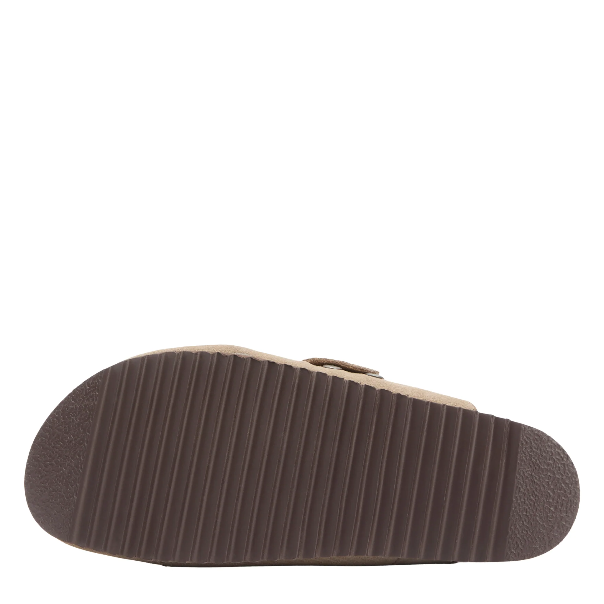 Womens Barbour Taupe Suede Kyra Clogs - Image 2