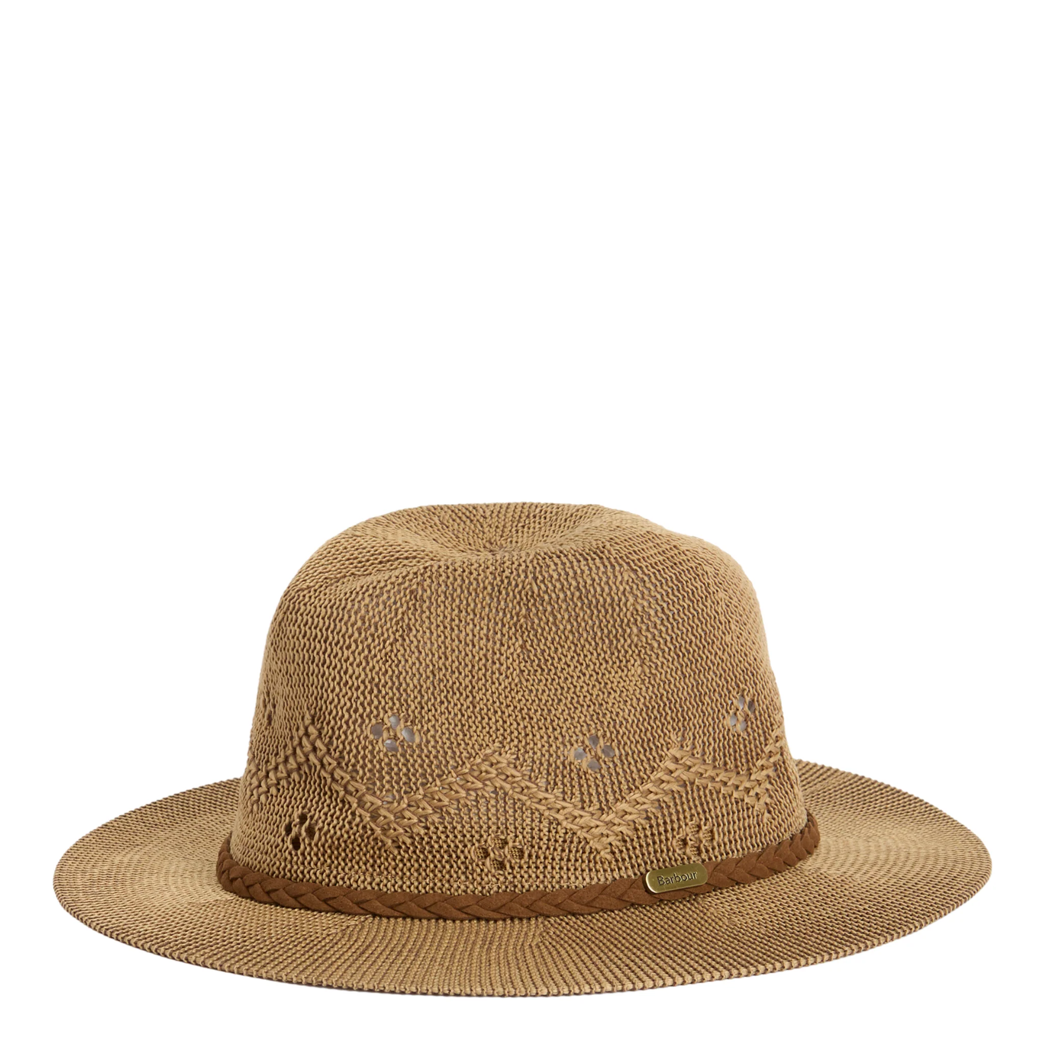 Womens Barbour Trench Flowerdale Trilby Hat - Image 3
