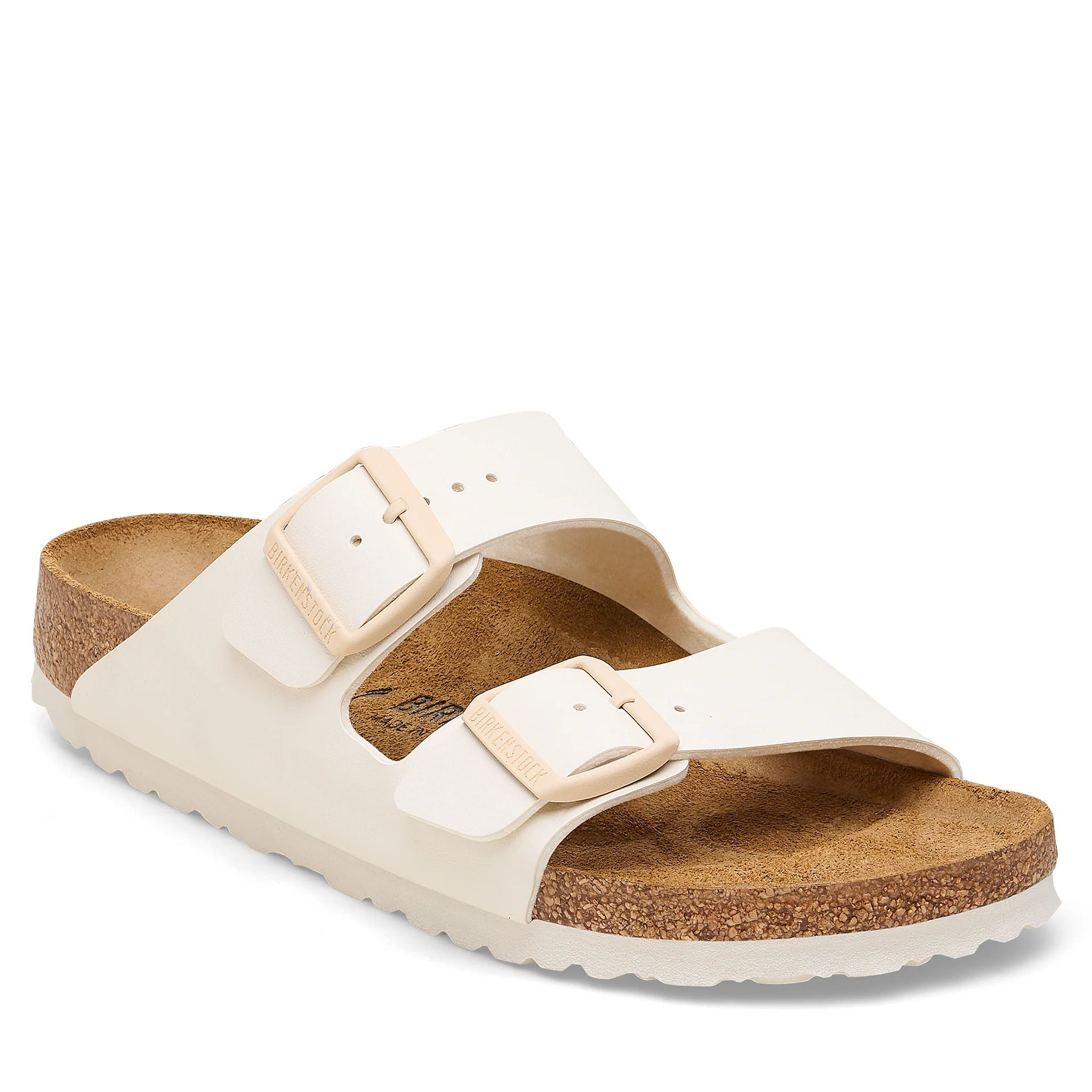 Womens Birkenstock Eggshell Arizona Birko-Flor - Image 2
