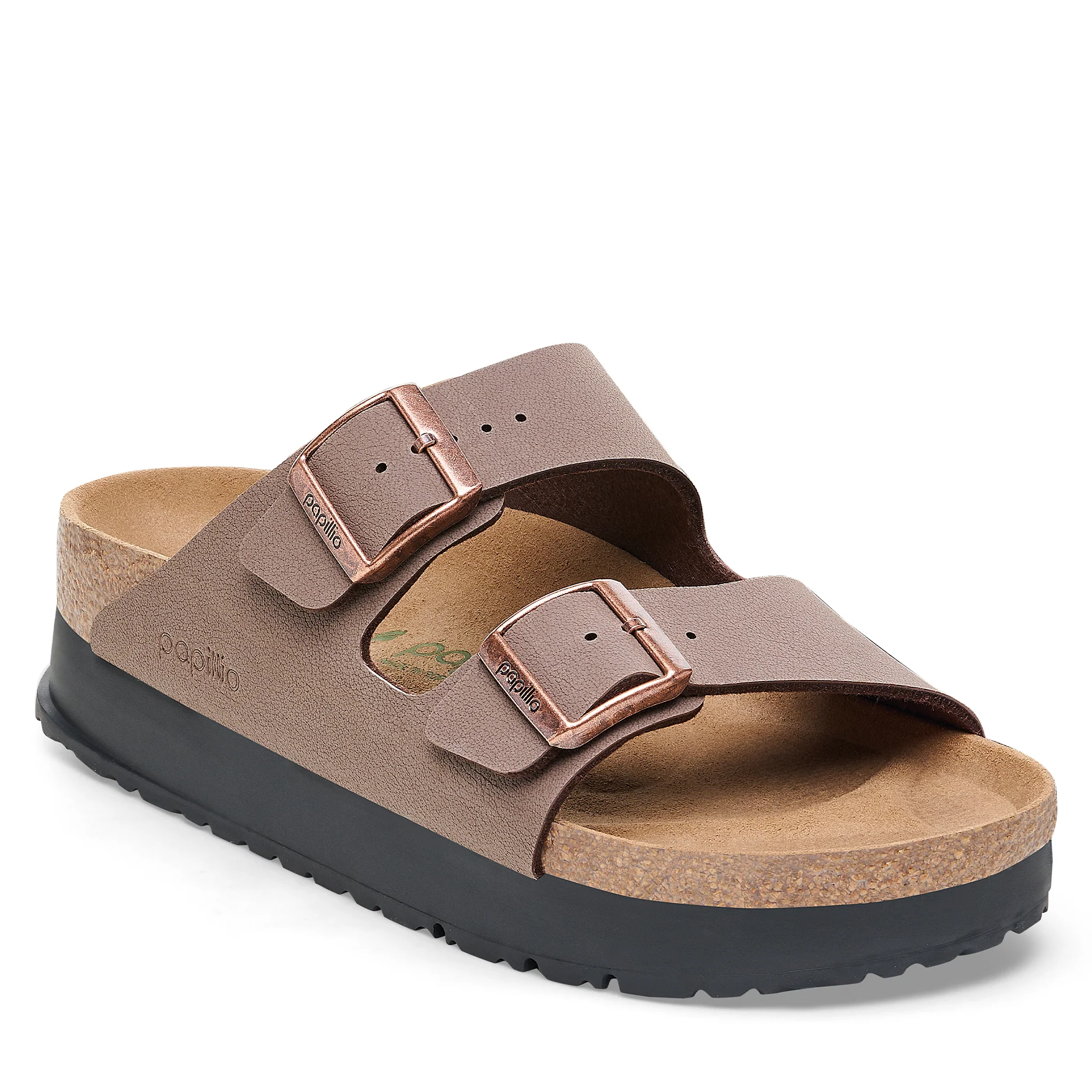 Womens Birkenstock Mocca Papillio Flex Platform Birko-Flor - Image 2