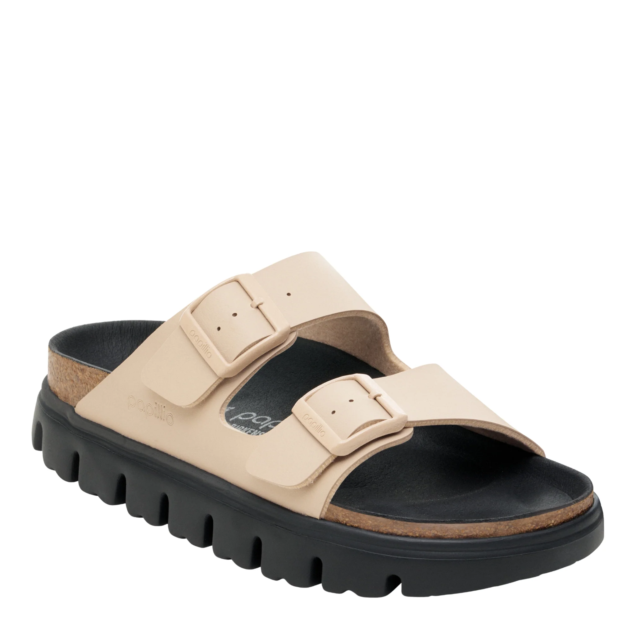 Womens Birkenstock Sandcastle Arizona Chunky Birko-Flor Sandals - Image 2