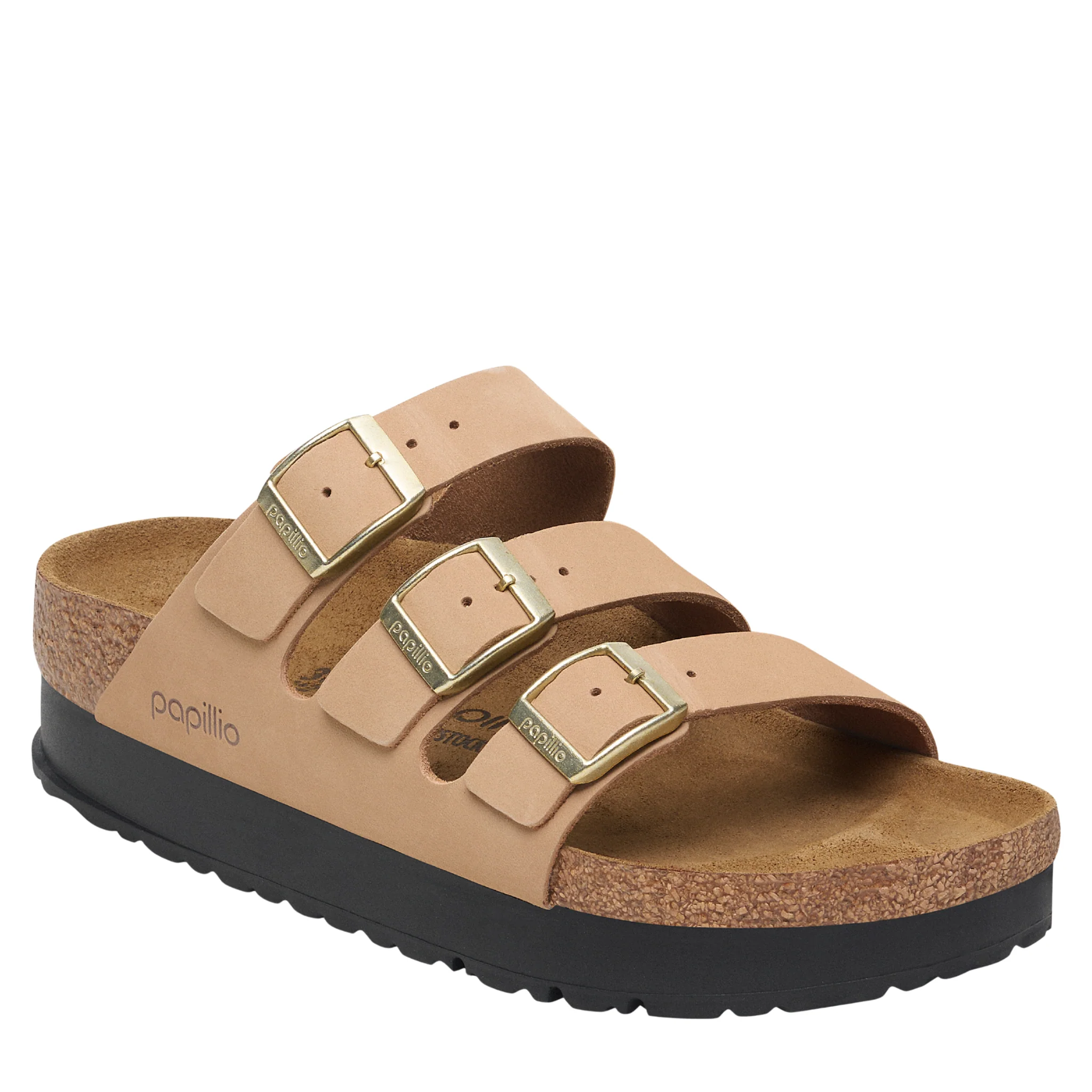 Womens Birkenstock Sandcastle Florida Flex Platform Sandals - Image 3
