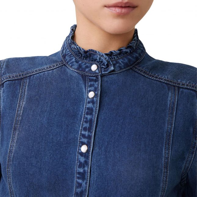 Womens Suncoo Bleu Jeans Chona Midi Dress - Image 3