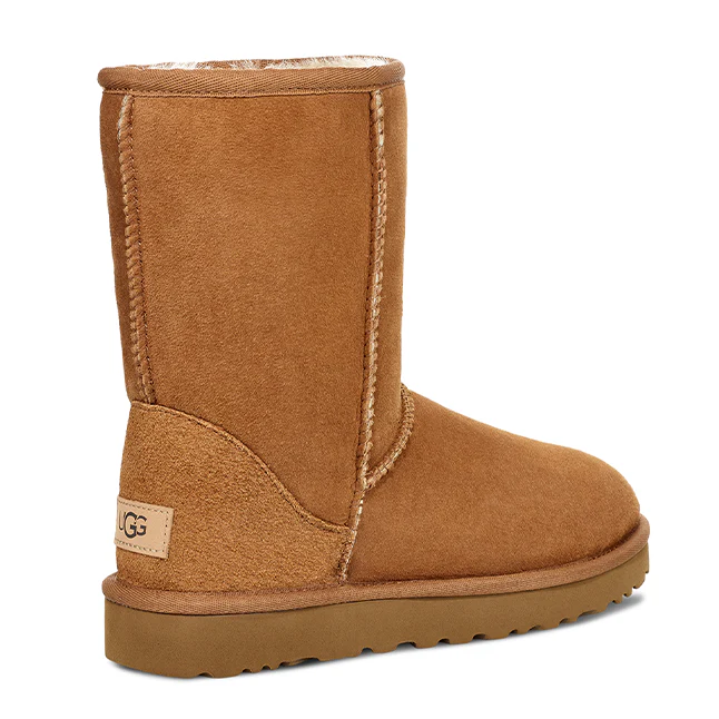 Womens UGG Chestnut Classic Short II Boots - Image 3