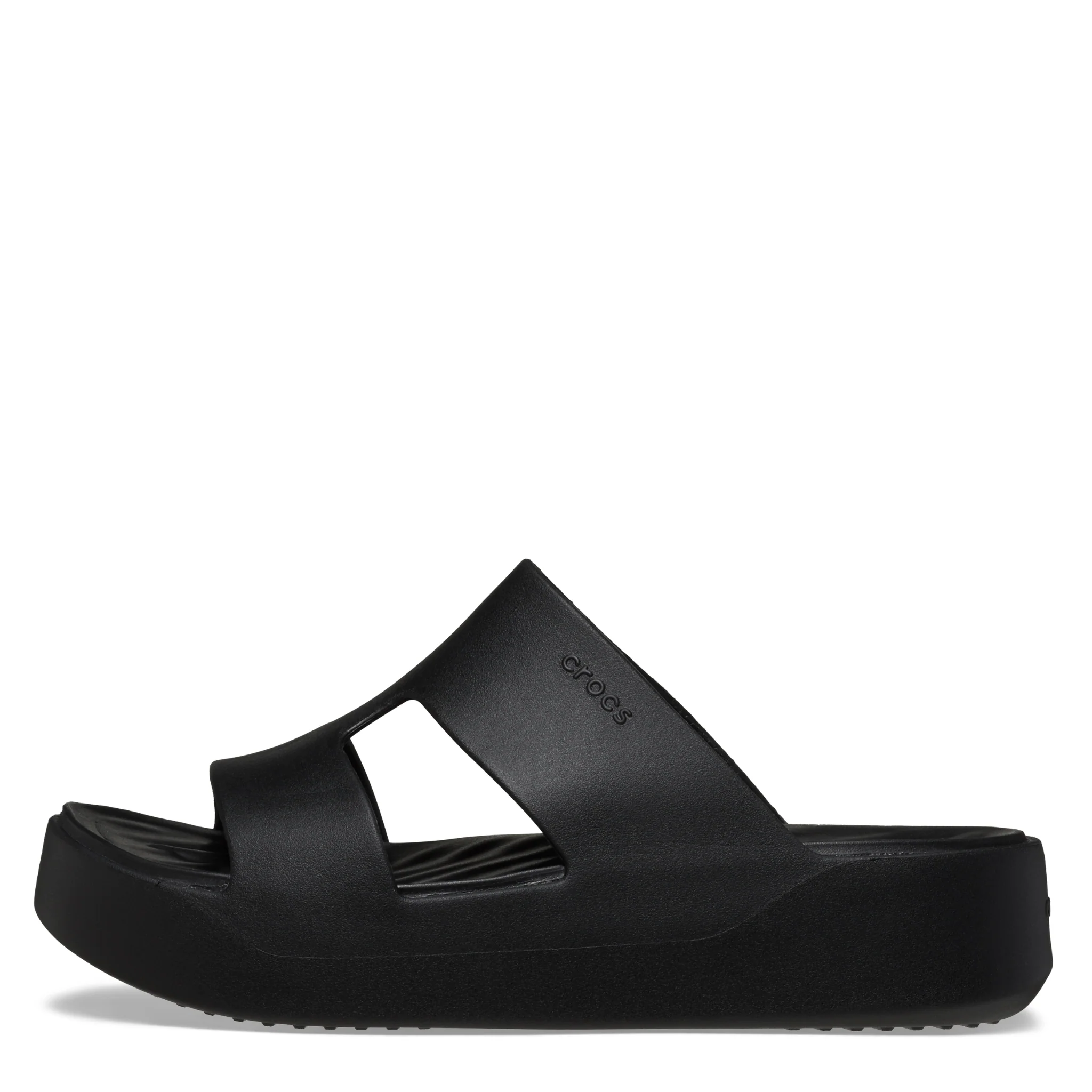 Womens Crocs Black Getaway Platform H-Strap Sandals - Image 4
