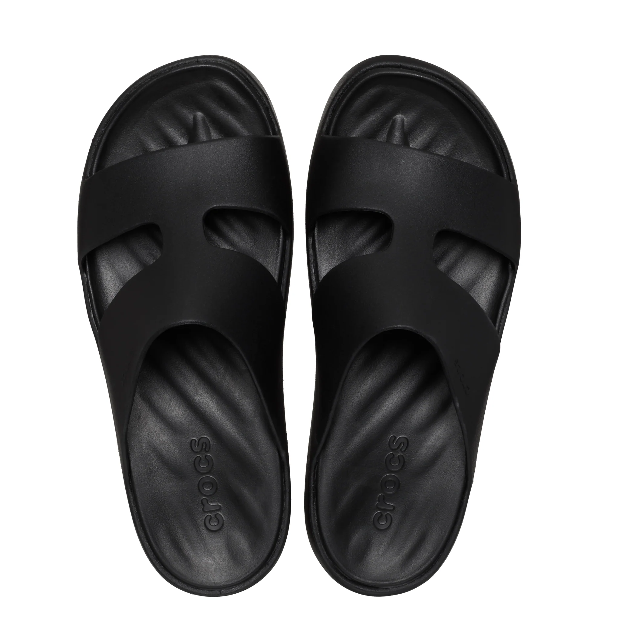 Womens Crocs Black Getaway Platform H-Strap Sandals - Image 5