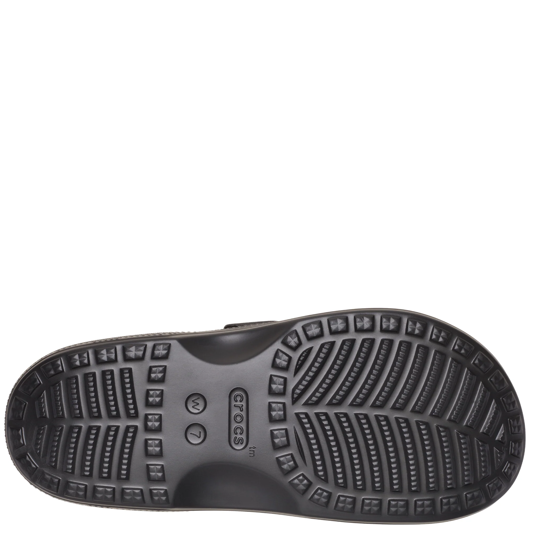 Womens Crocs Black Metallic Saturday Sandals - Image 4