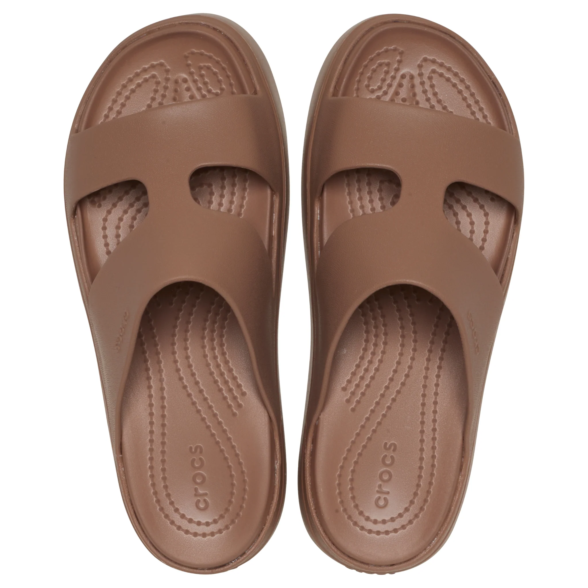 Womens Crocs Latte Getaway Platform H-Strap Sandals - Image 7