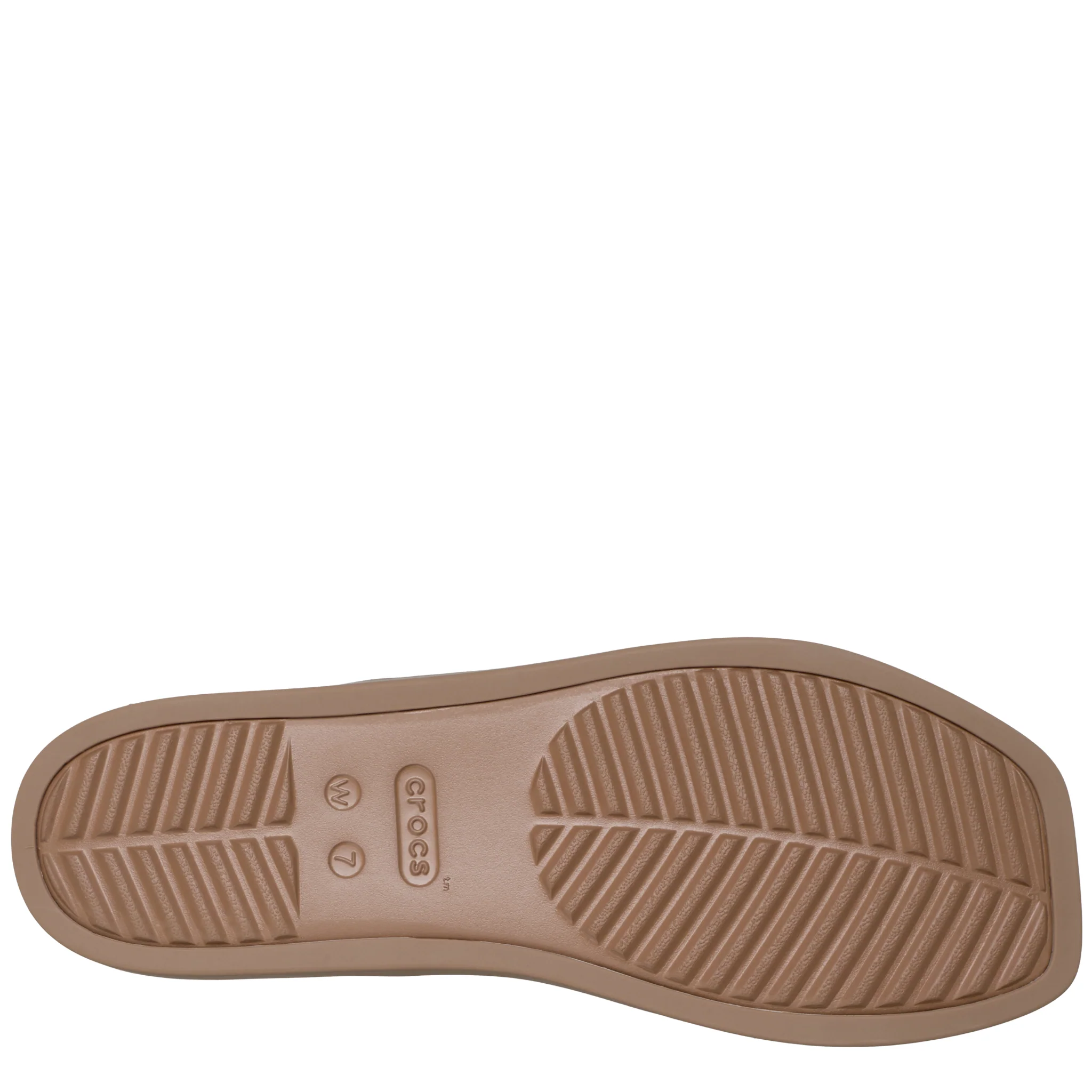 Womens Crocs Milk Chocolate Miami Ankle Strap Sandals - Image 4