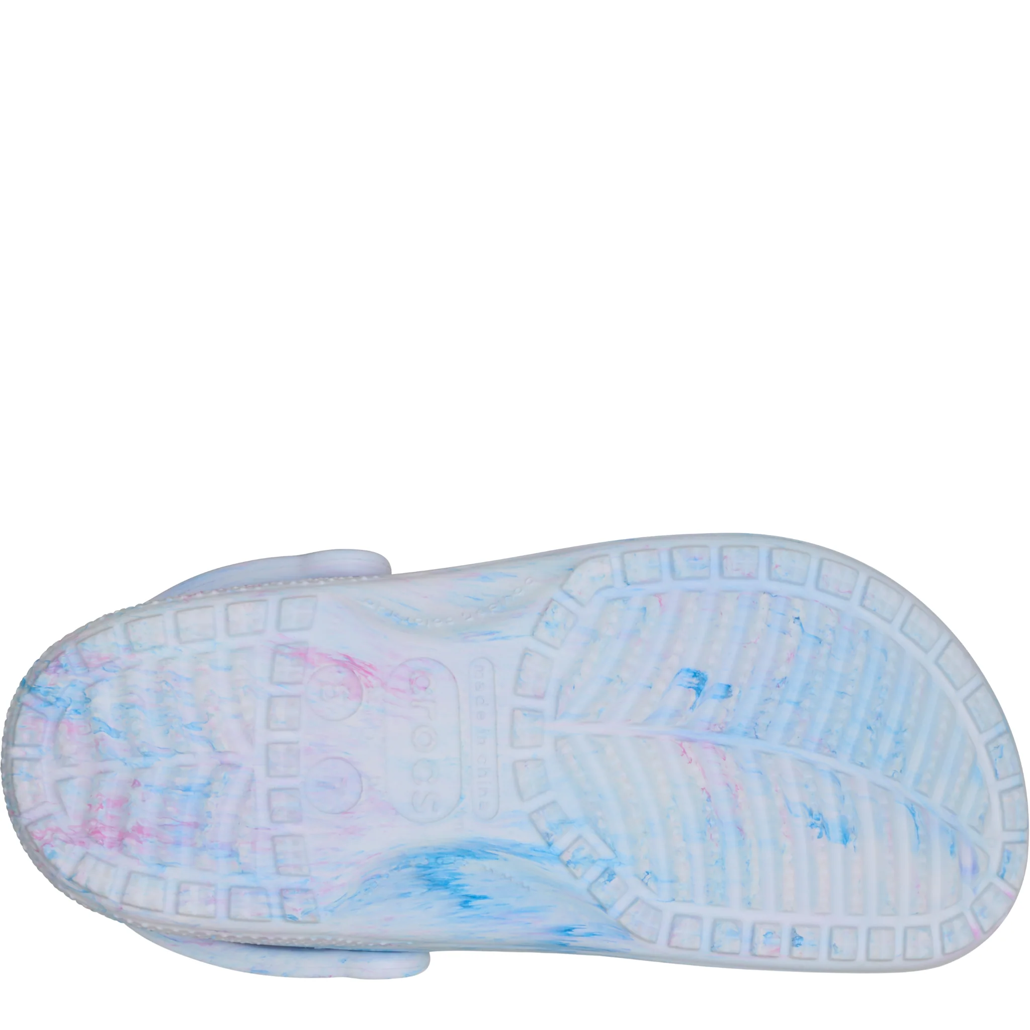 Womens Crocs Oxygen Swirl Watercolour Marbled Clogs - Image 4