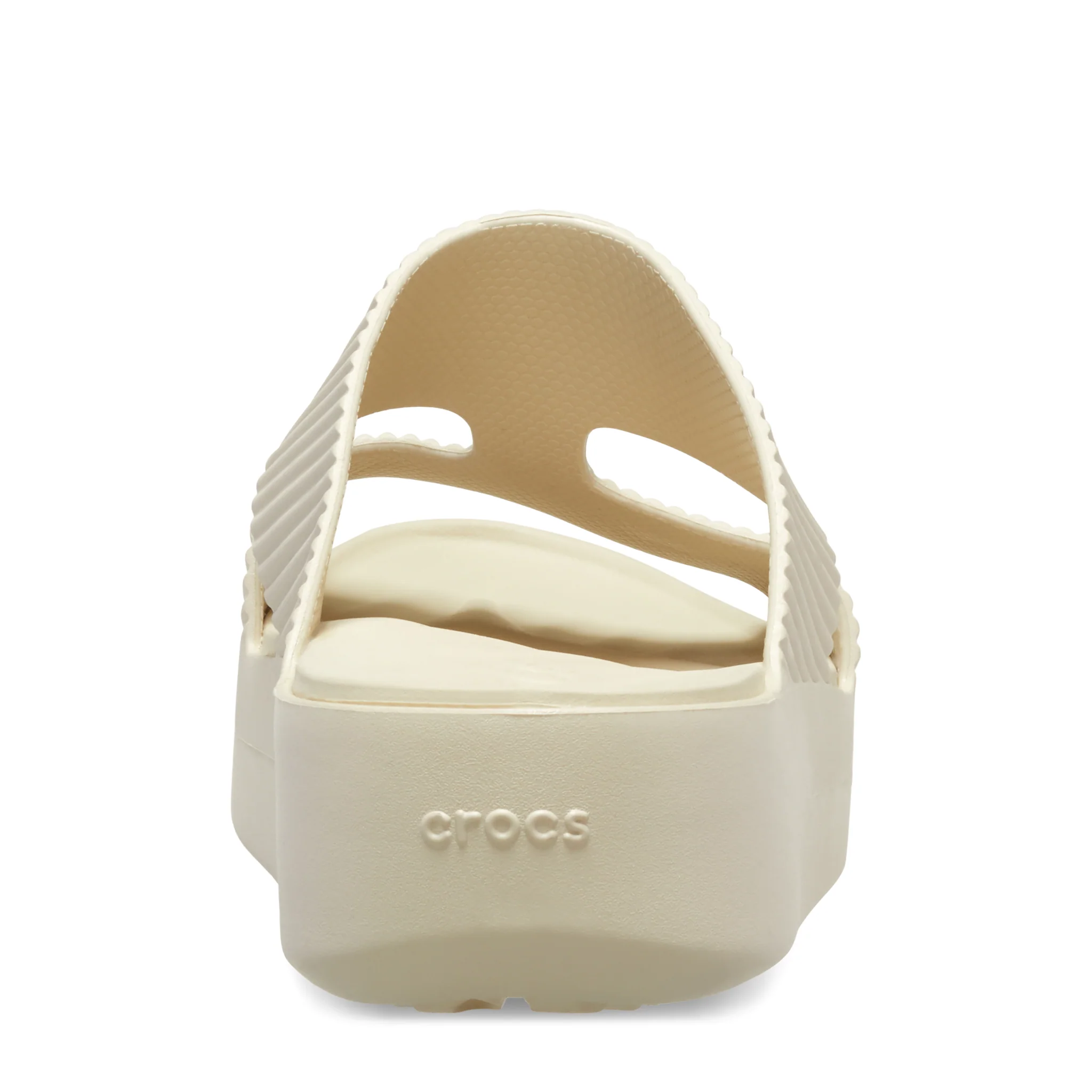 Womens Crocs Sandstone Getaway Groove Platform H-Strap Sandals - Image 6
