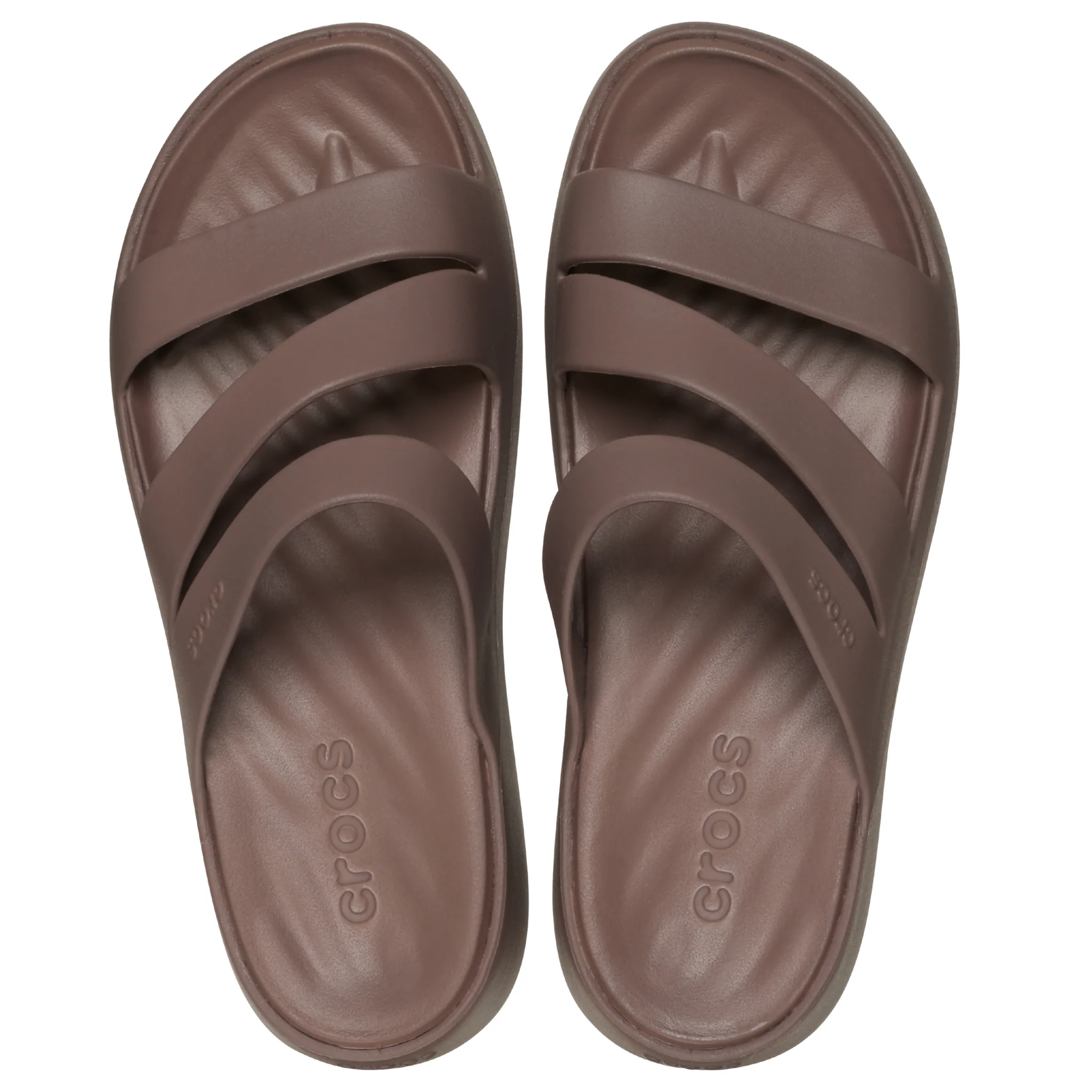 Womens Crocs Truffle Getaway Strappy Sandals - Image 2