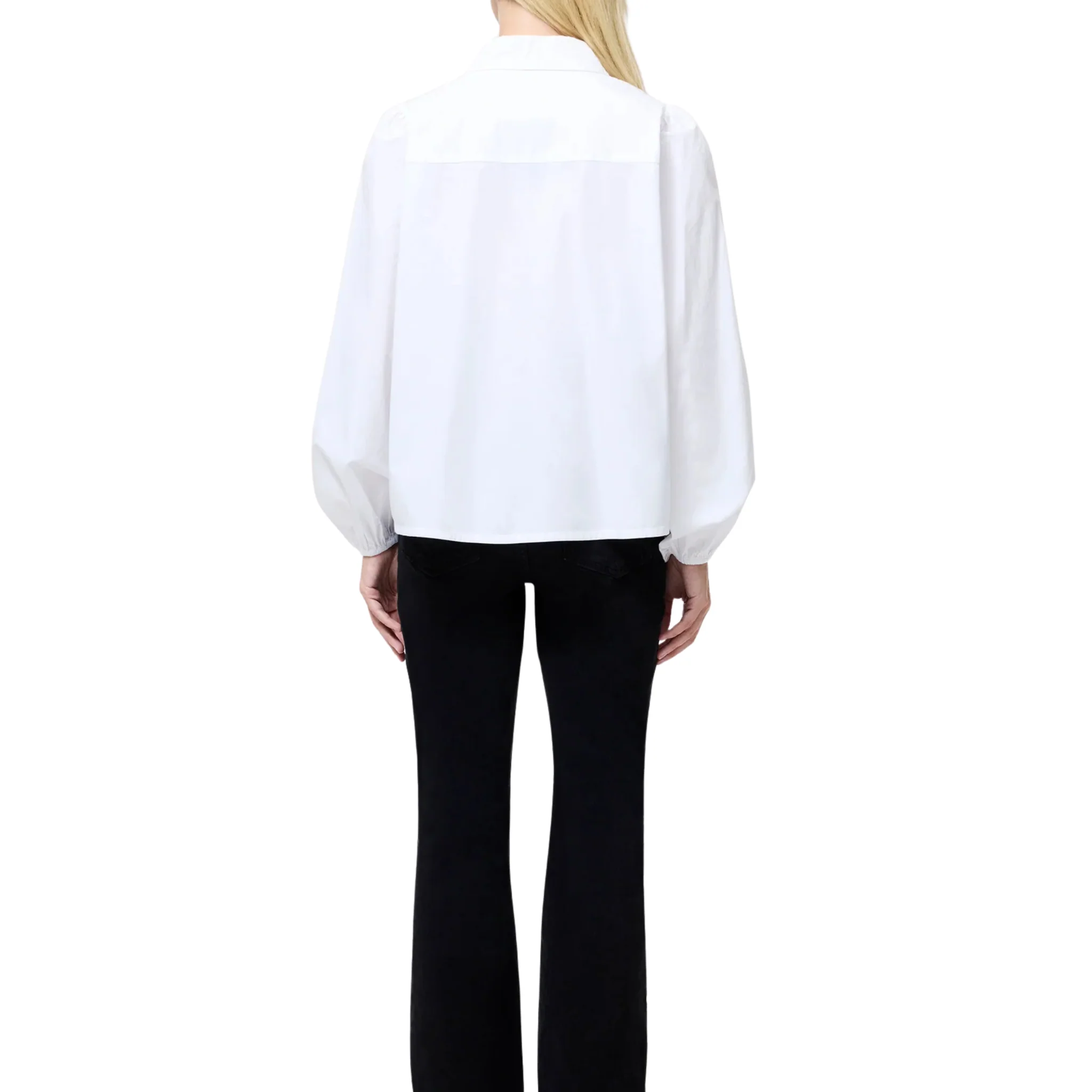 Womens French Connection Cream Cambria Ellie Embroidered L/s Shirt - Image 4