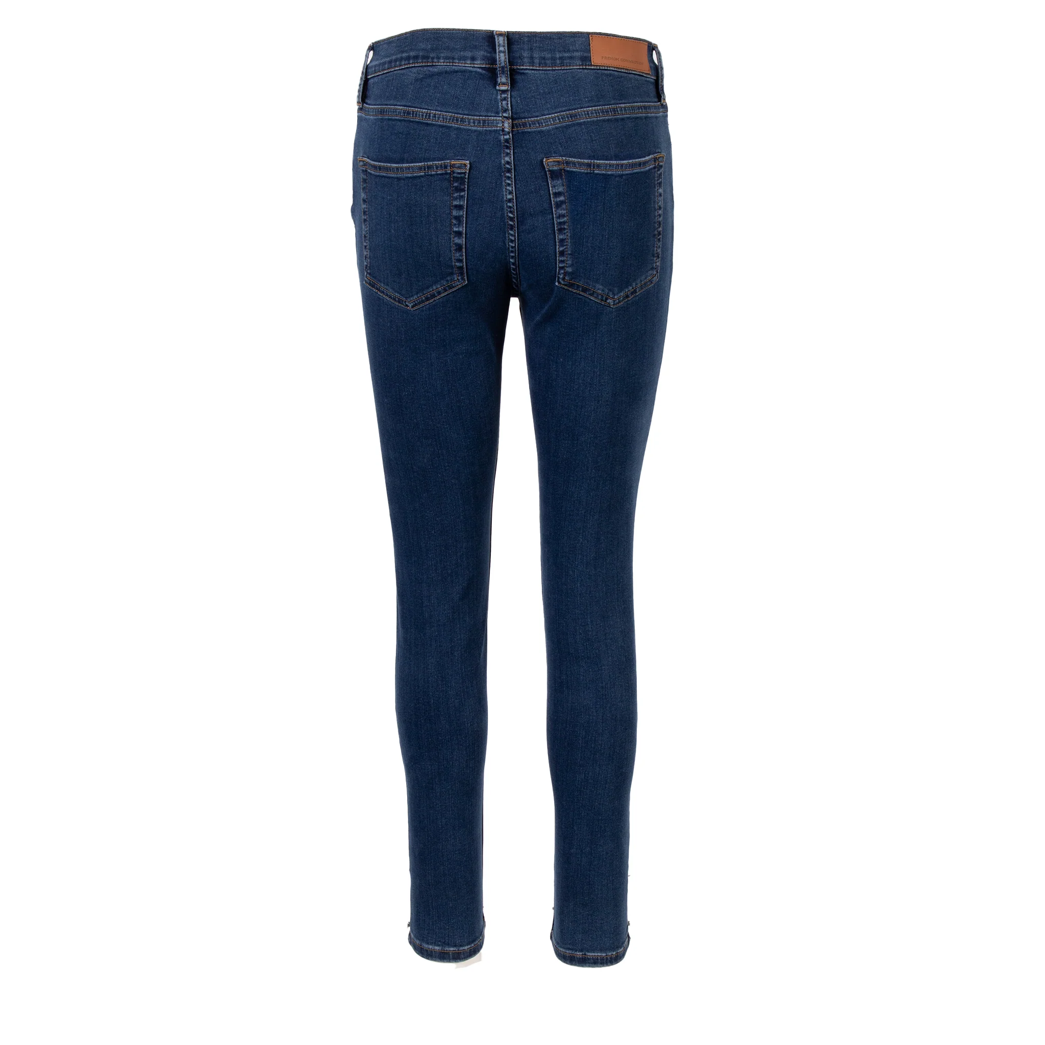 Womens French Connection Mid Wash Soft Stretch Skinny Jeans - Image 3