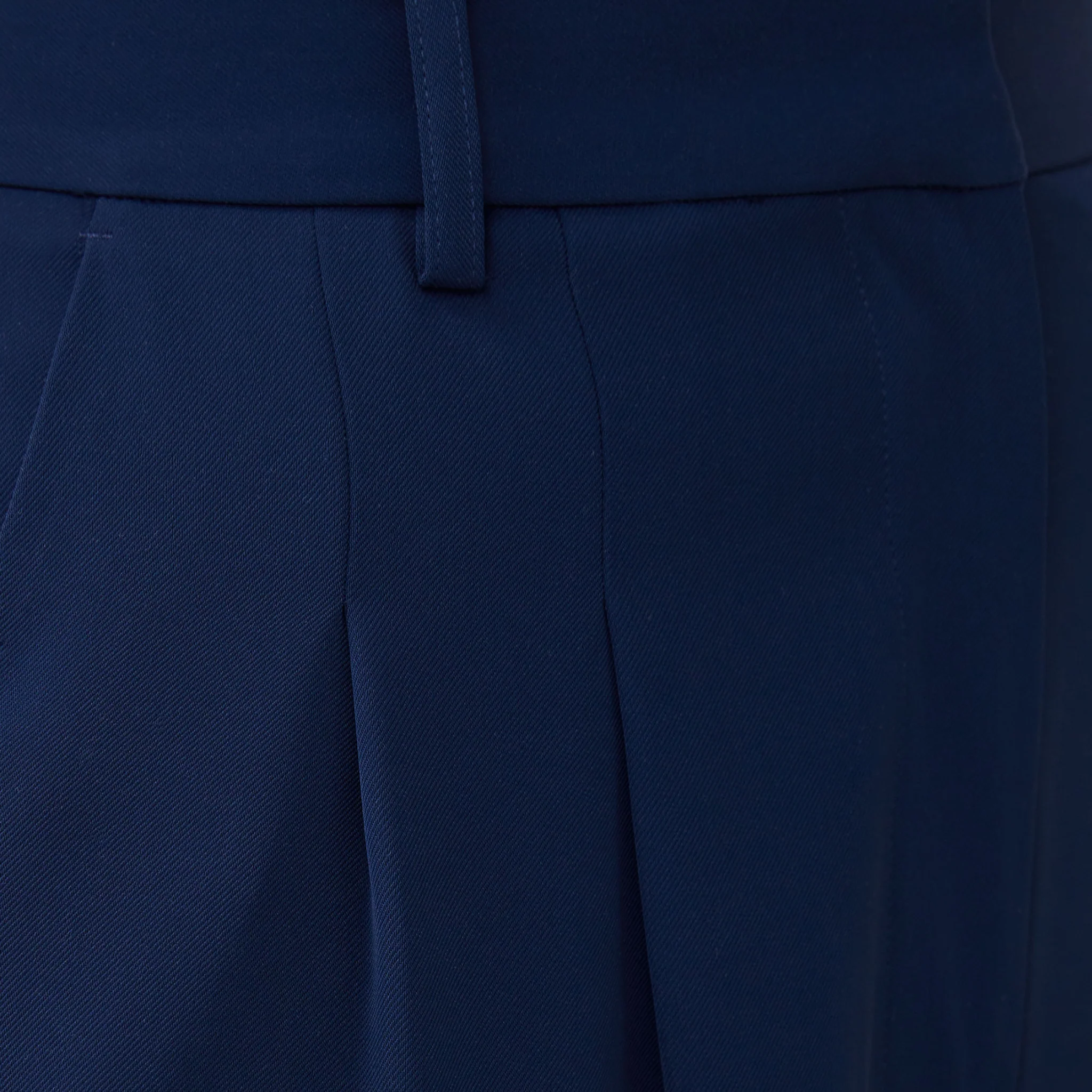 Womens French Connection Midnight Blue Harrie Suiting Trousers - Image 3