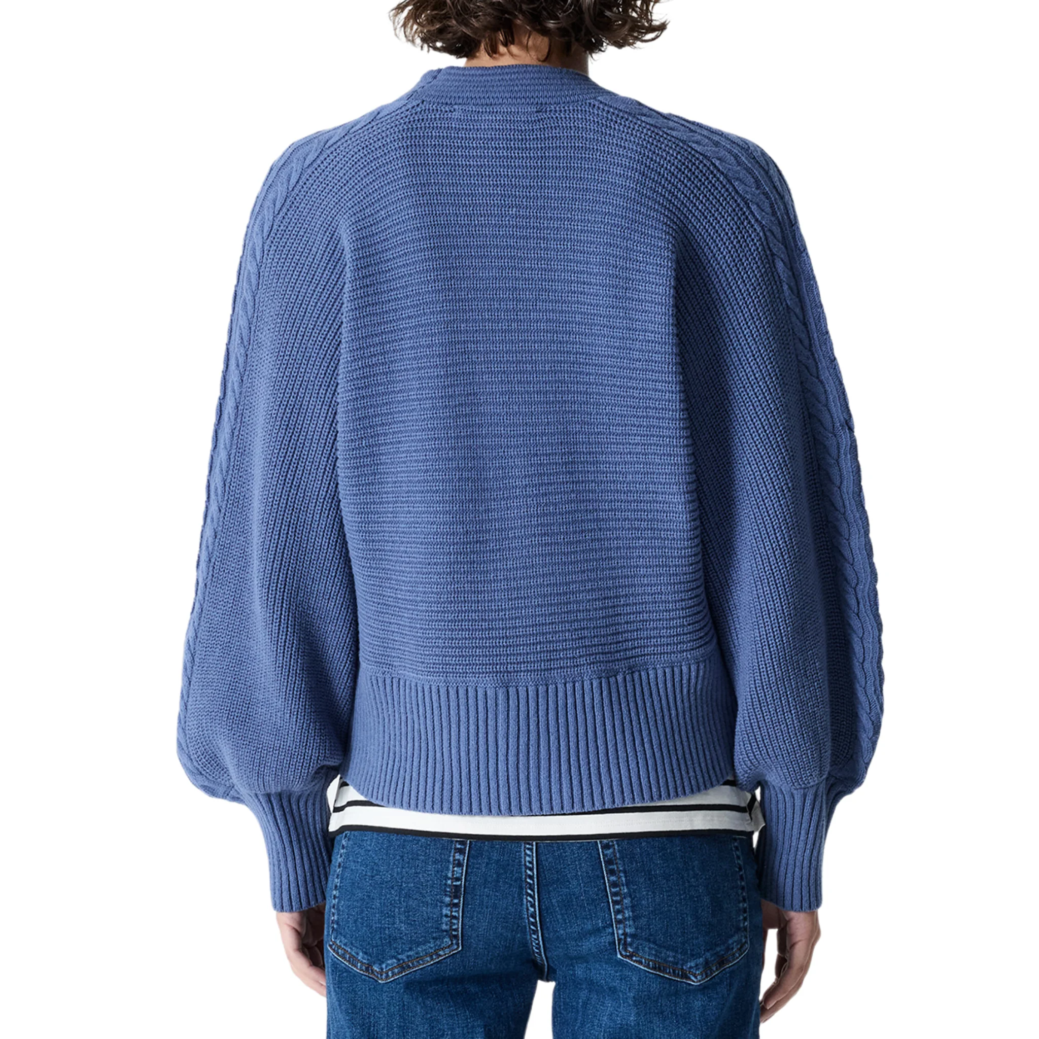 Womens French Connection Slate Blue Tonia Knits Cardigan - Image 4