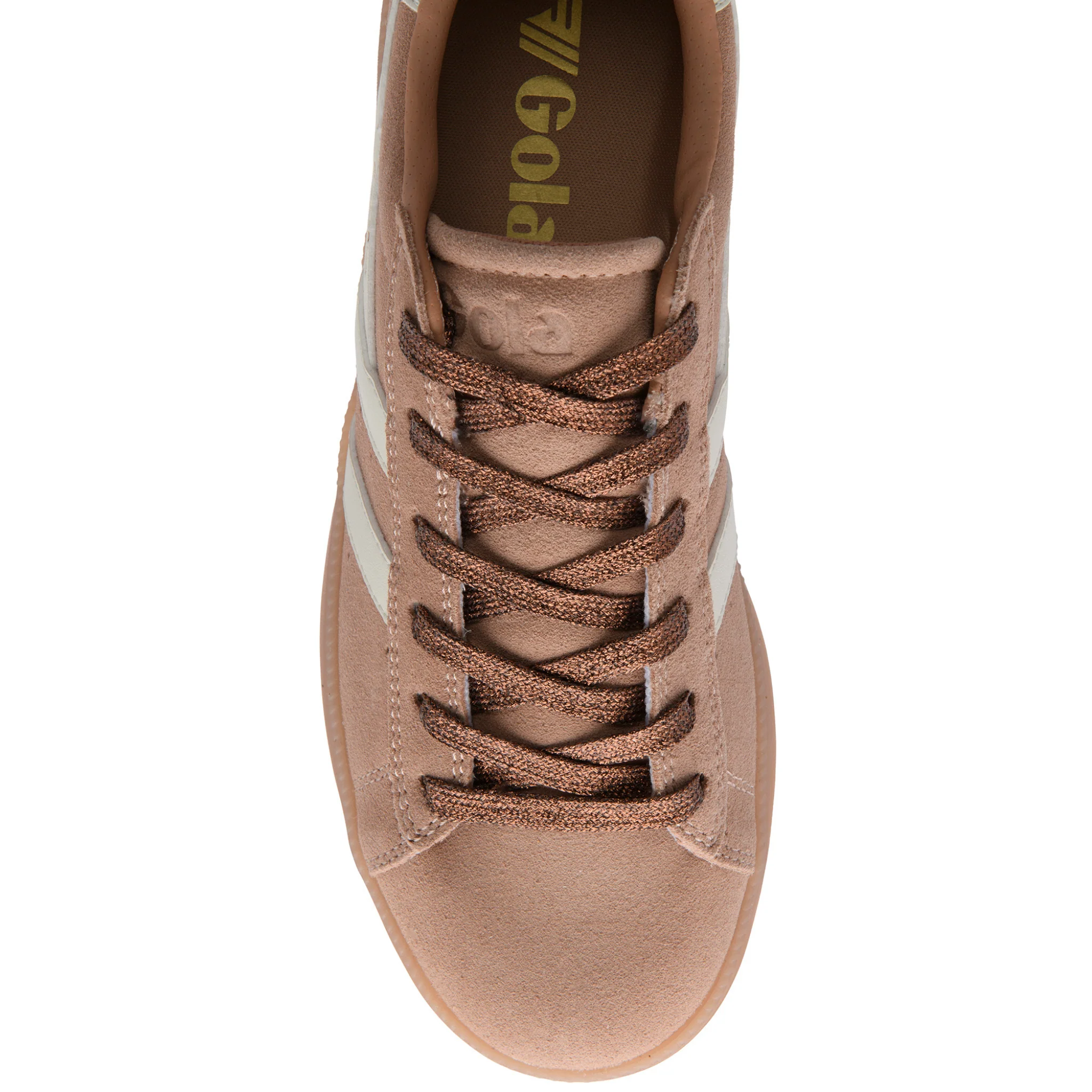 Womens Gola Cameo/Off White/Pale Gum Aztec Trainers - Image 5