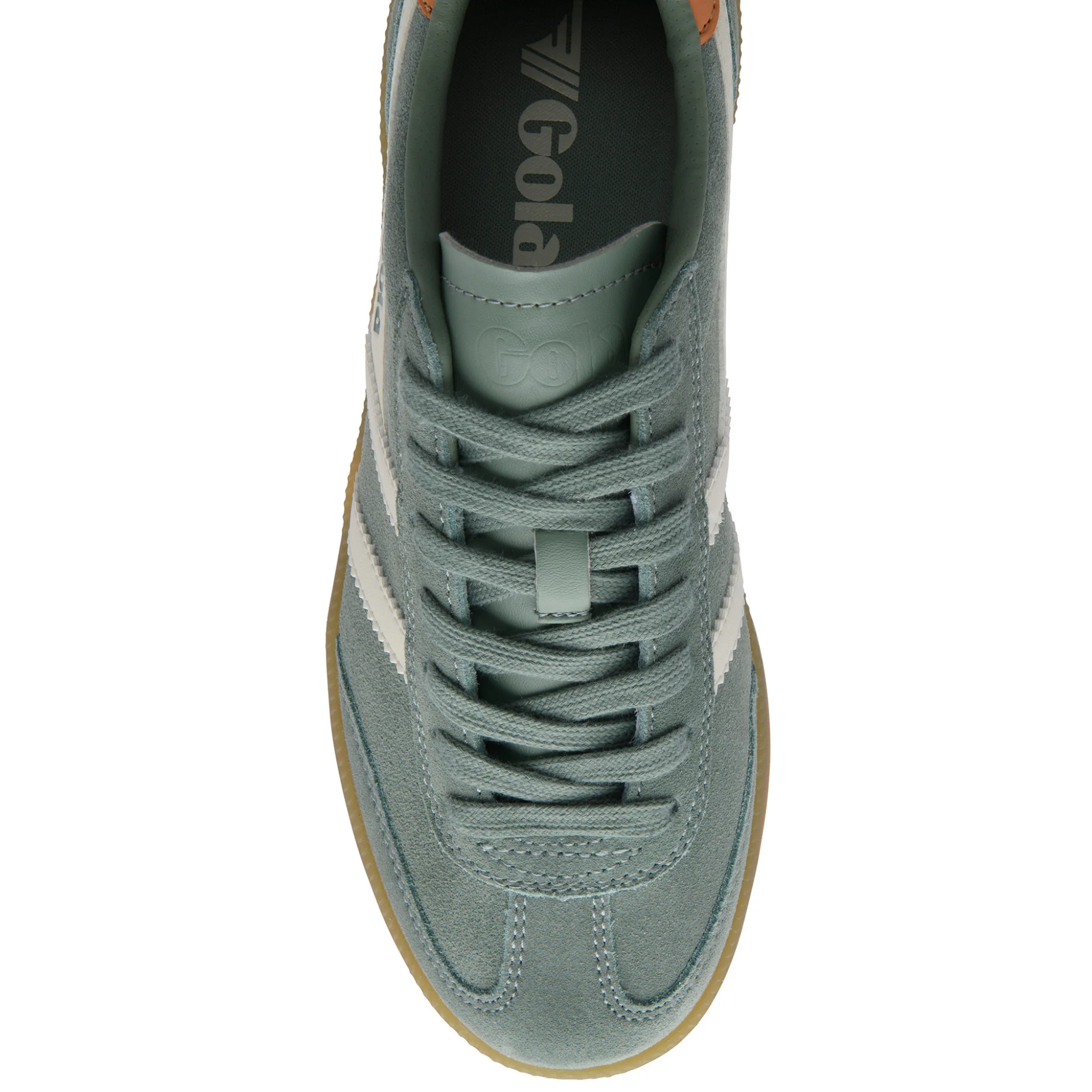 Womens Gola Green Mist/Off White/Salmon/Gum Viper Trainers - Image 2