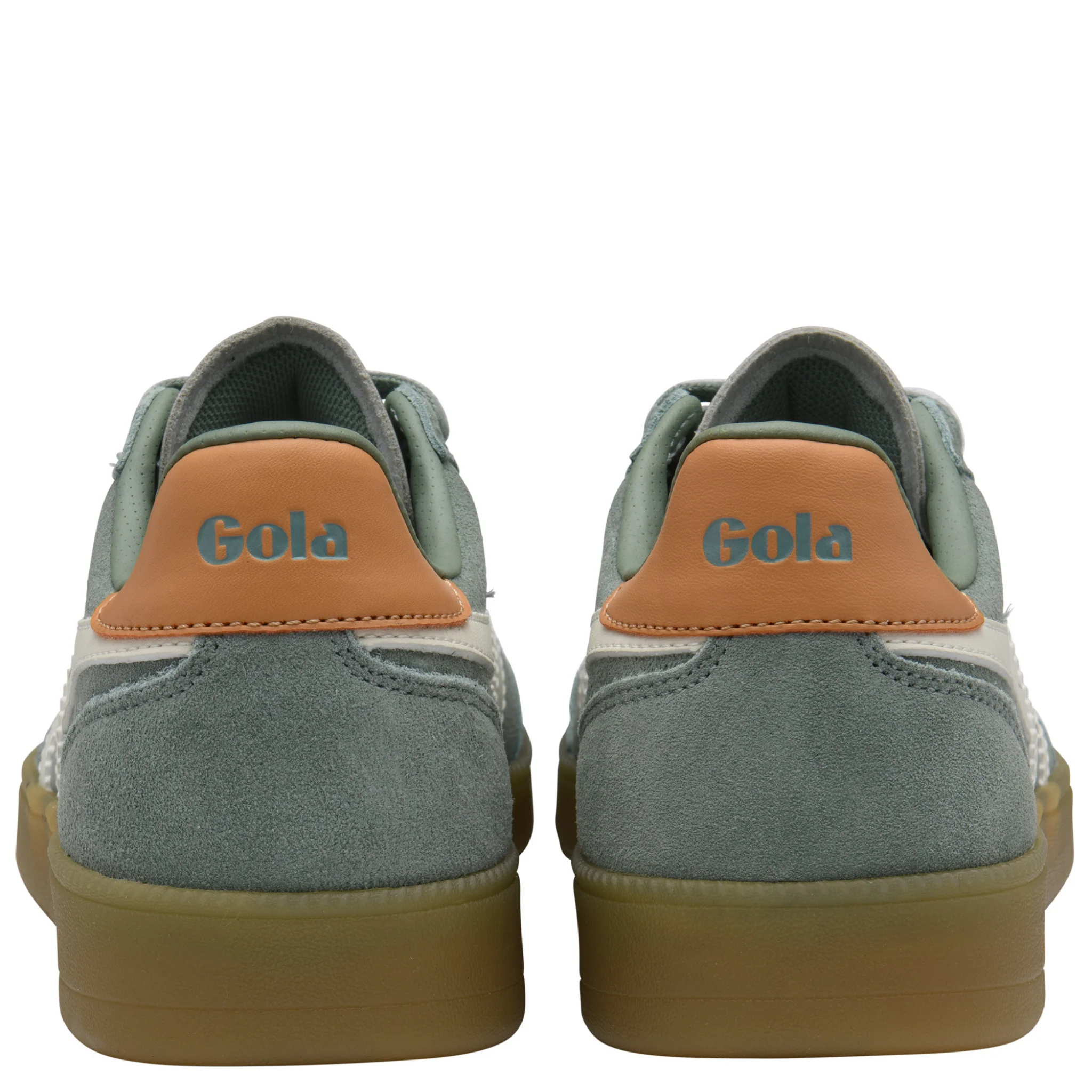 Womens Gola Green Mist/Off White/Salmon/Gum Viper Trainers - Image 3