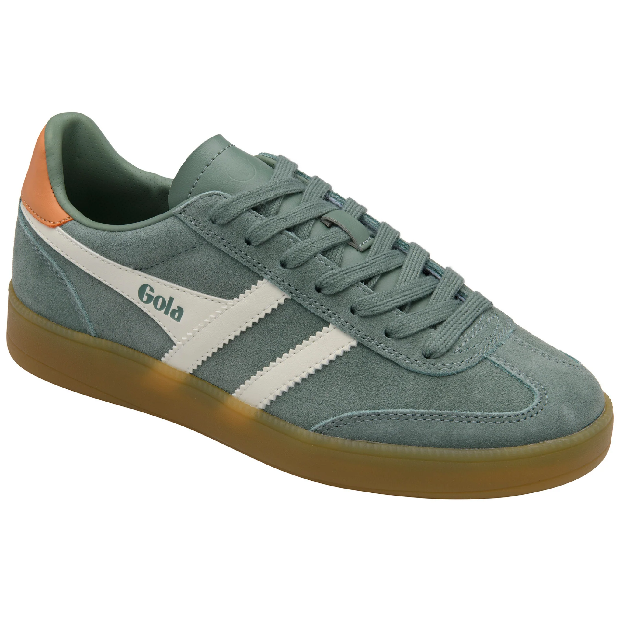 Womens Gola Green Mist/Off White/Salmon/Gum Viper Trainers - Image 5