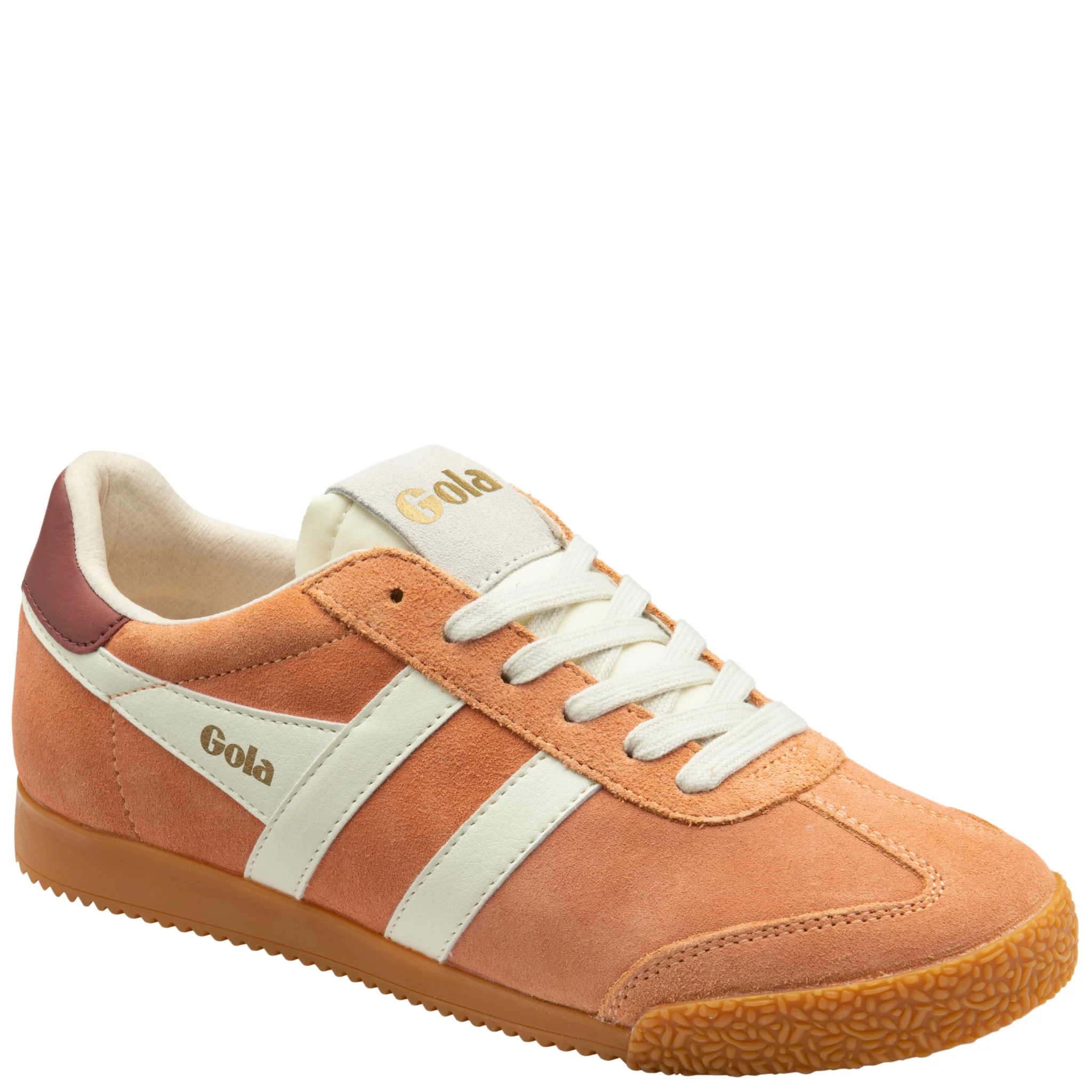 Womens Gola Terracotta/Off White/Red Ochre Elan Trainers - Image 2