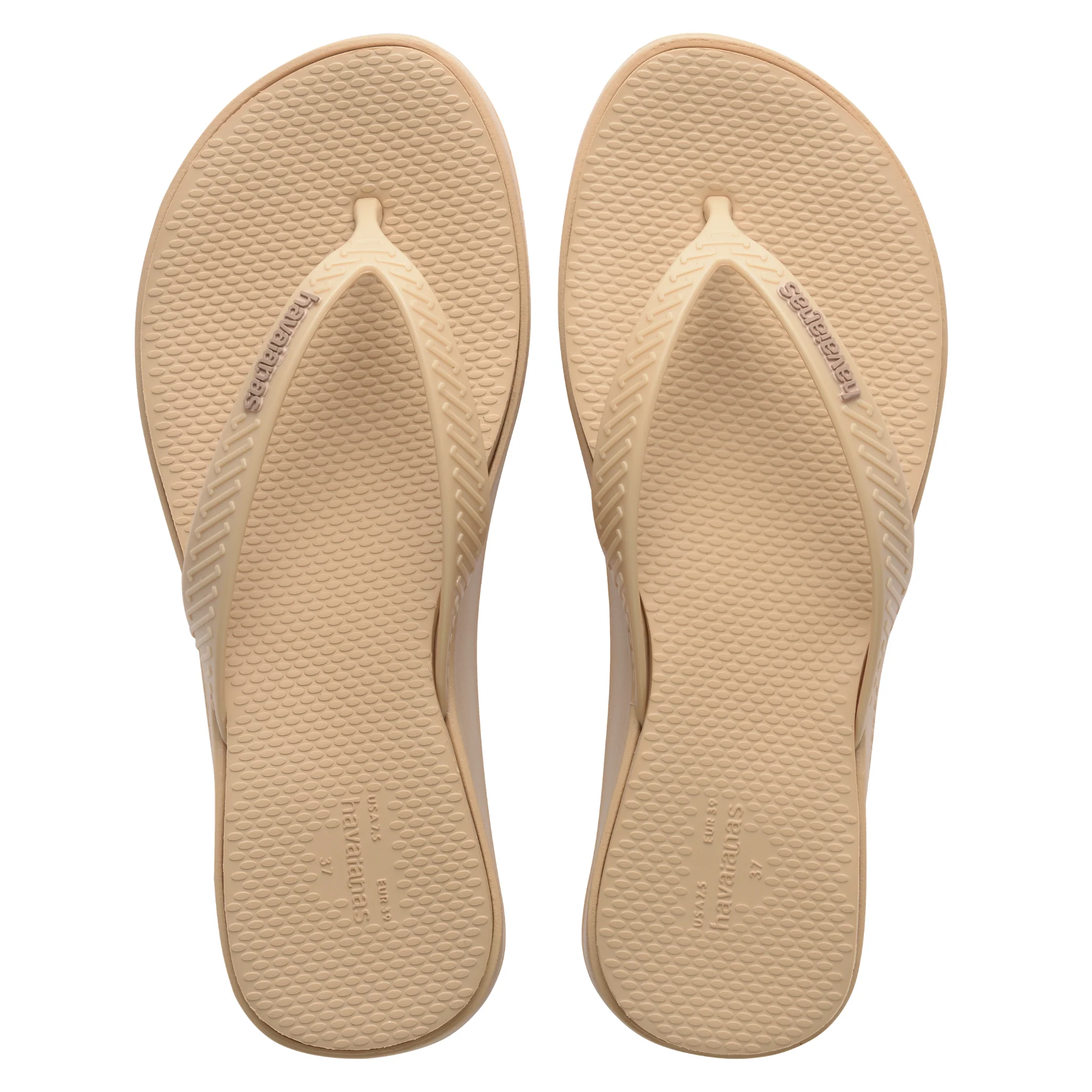 Womens Havaianas Golden High Platform Flip Flops - Image 2