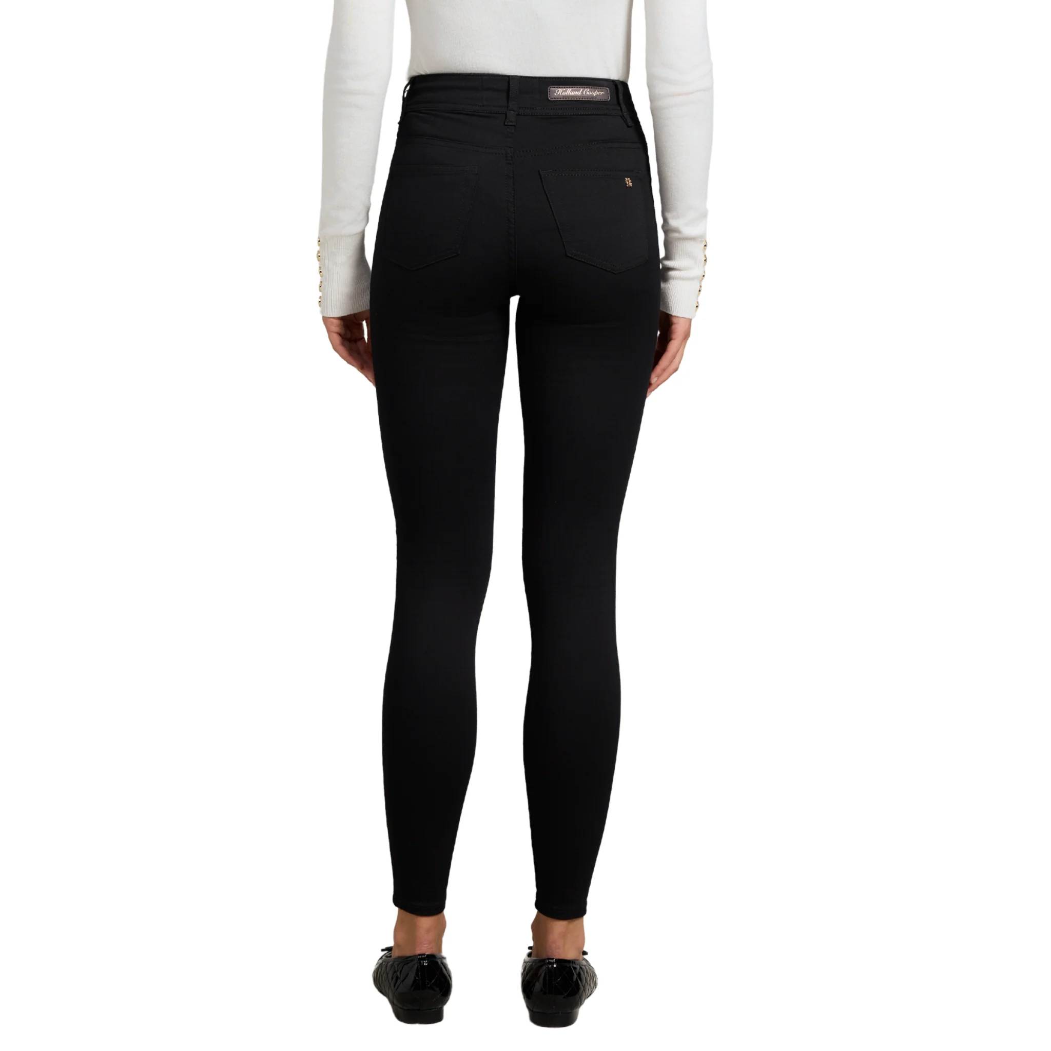 Womens Holland Cooper Black Contour Skinny Fit Jeans - Image 7