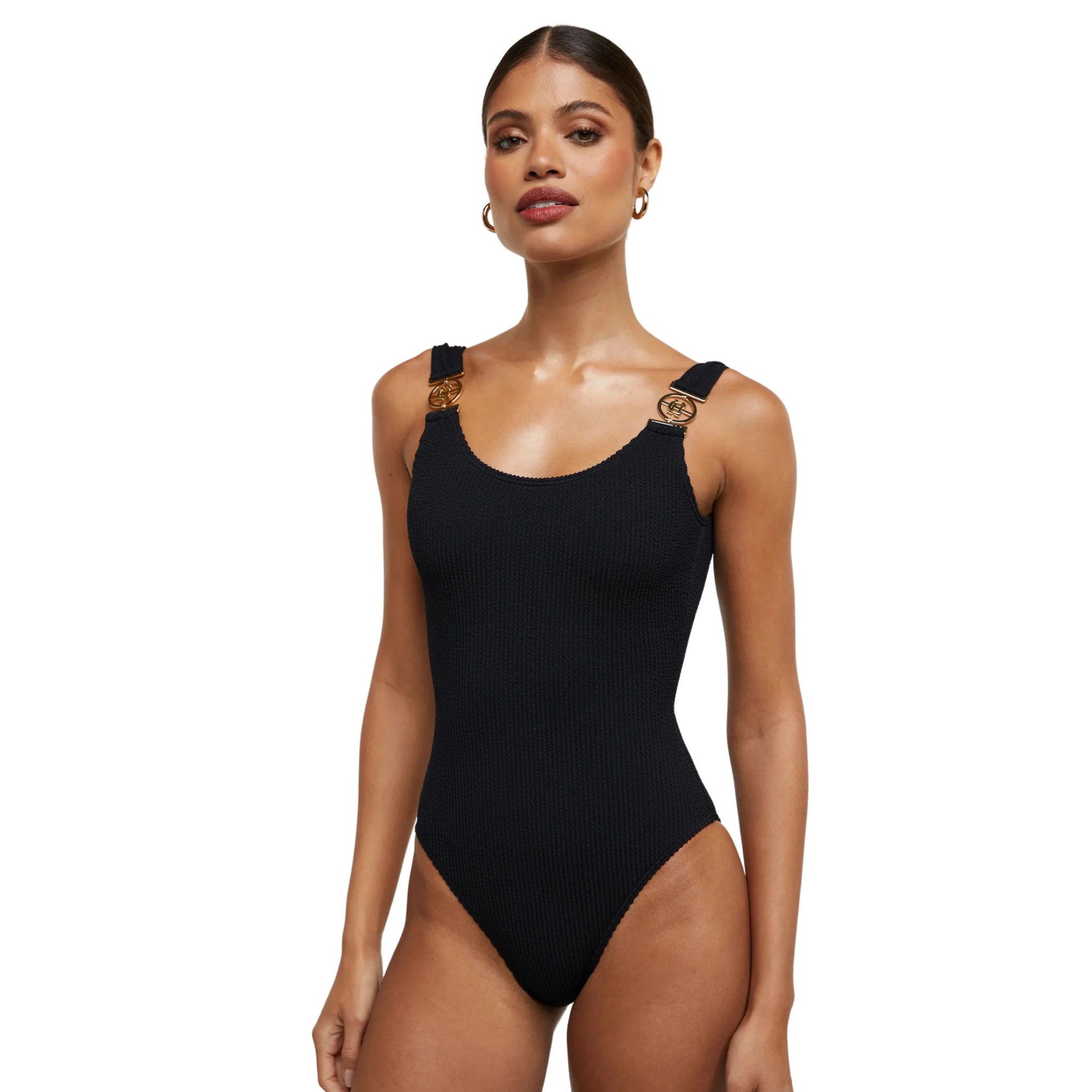 Womens Holland Cooper Black Classic Swimsuit - Image 2