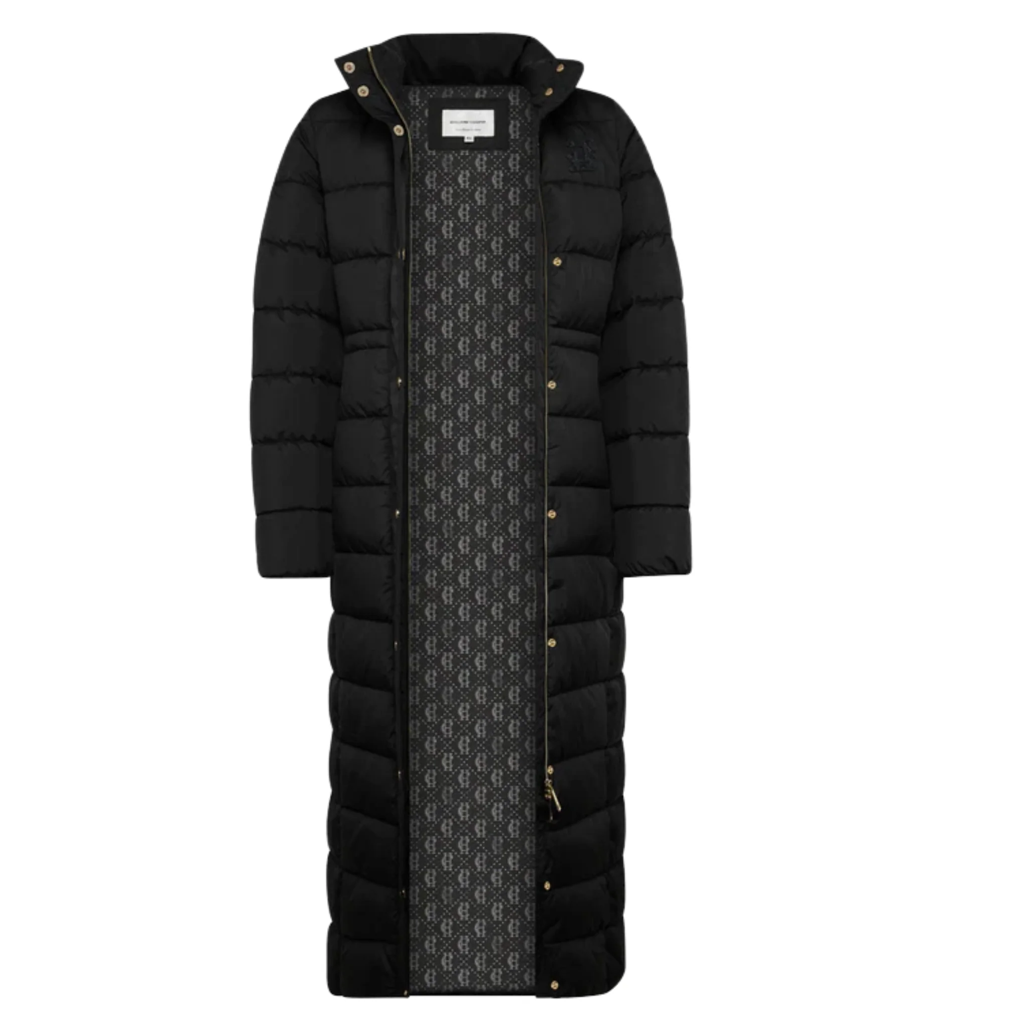 Womens Holland Cooper Black Milton Longline Coat - Image 3