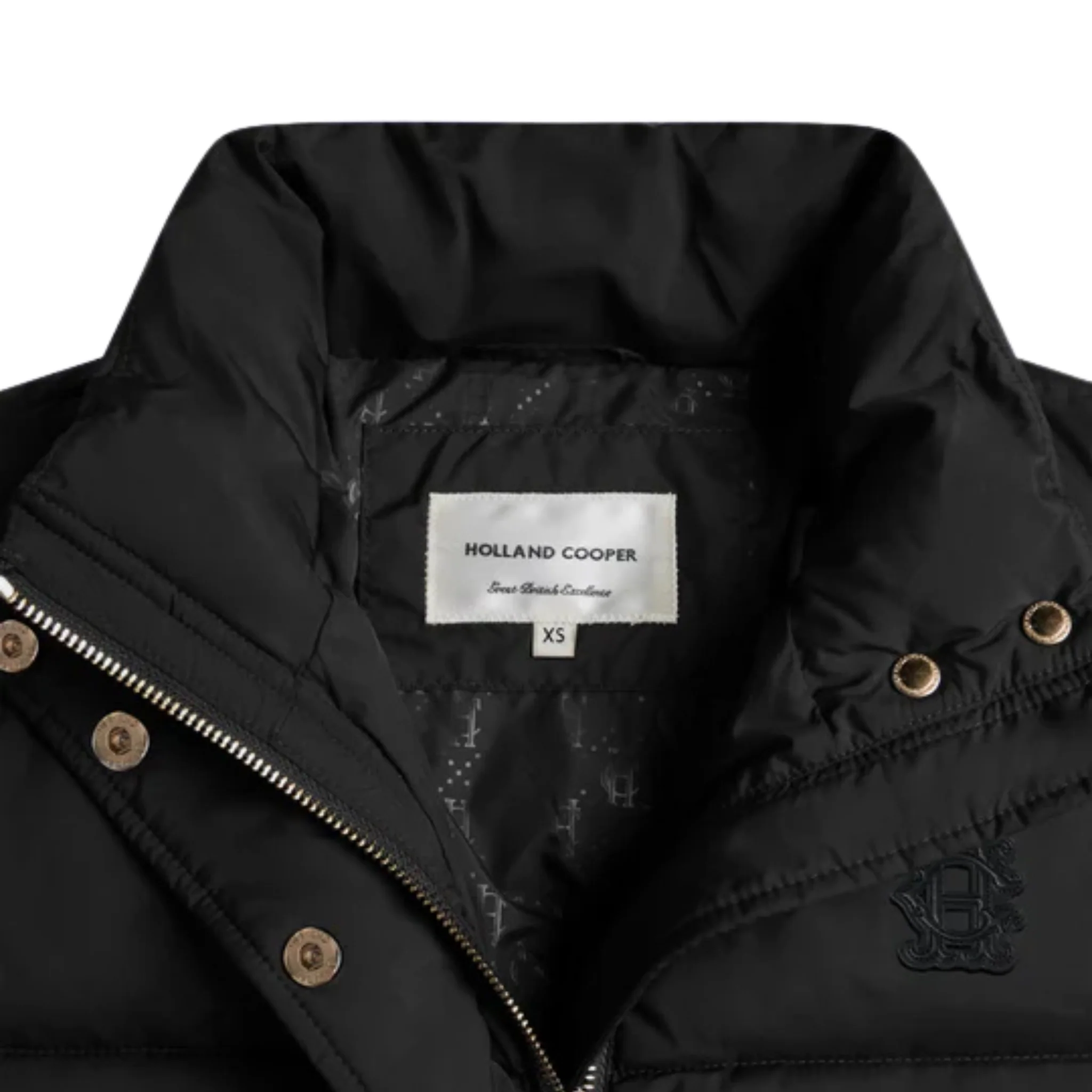 Womens Holland Cooper Black Milton Longline Coat - Image 4