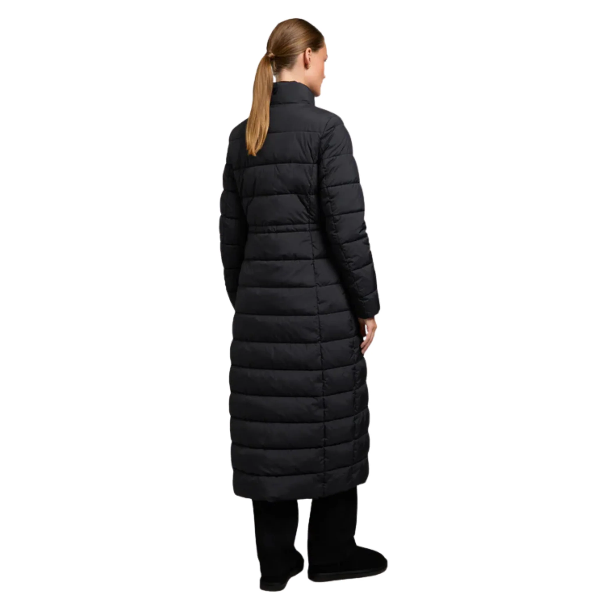 Womens Holland Cooper Black Milton Longline Coat - Image 8