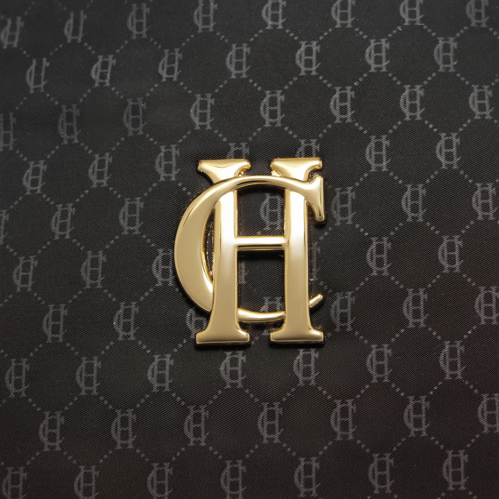 Womens Holland Cooper Black Monogram Cheltenham Tote Bag - Image 5