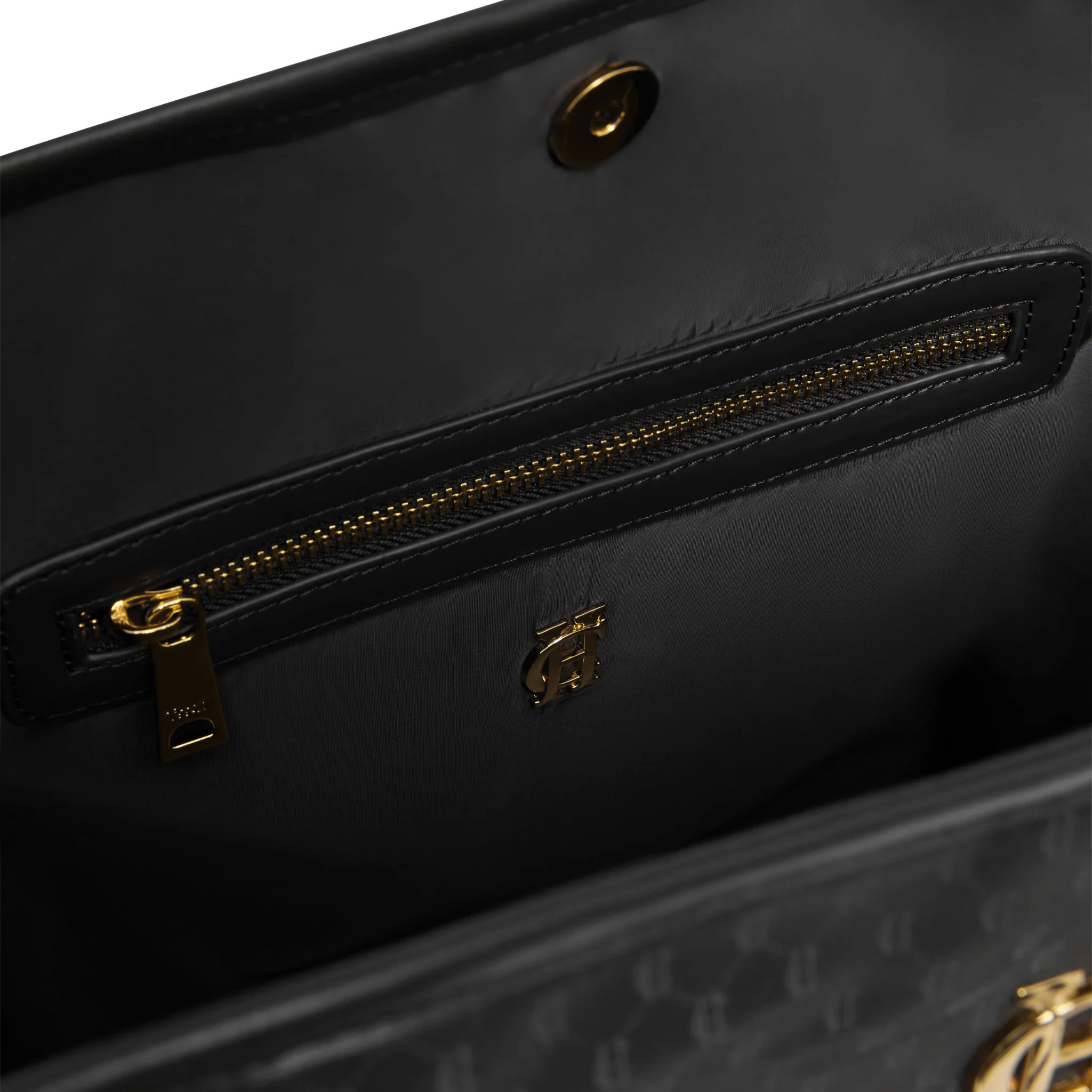Womens Holland Cooper Black Monogram Cheltenham Tote Bag - Image 7
