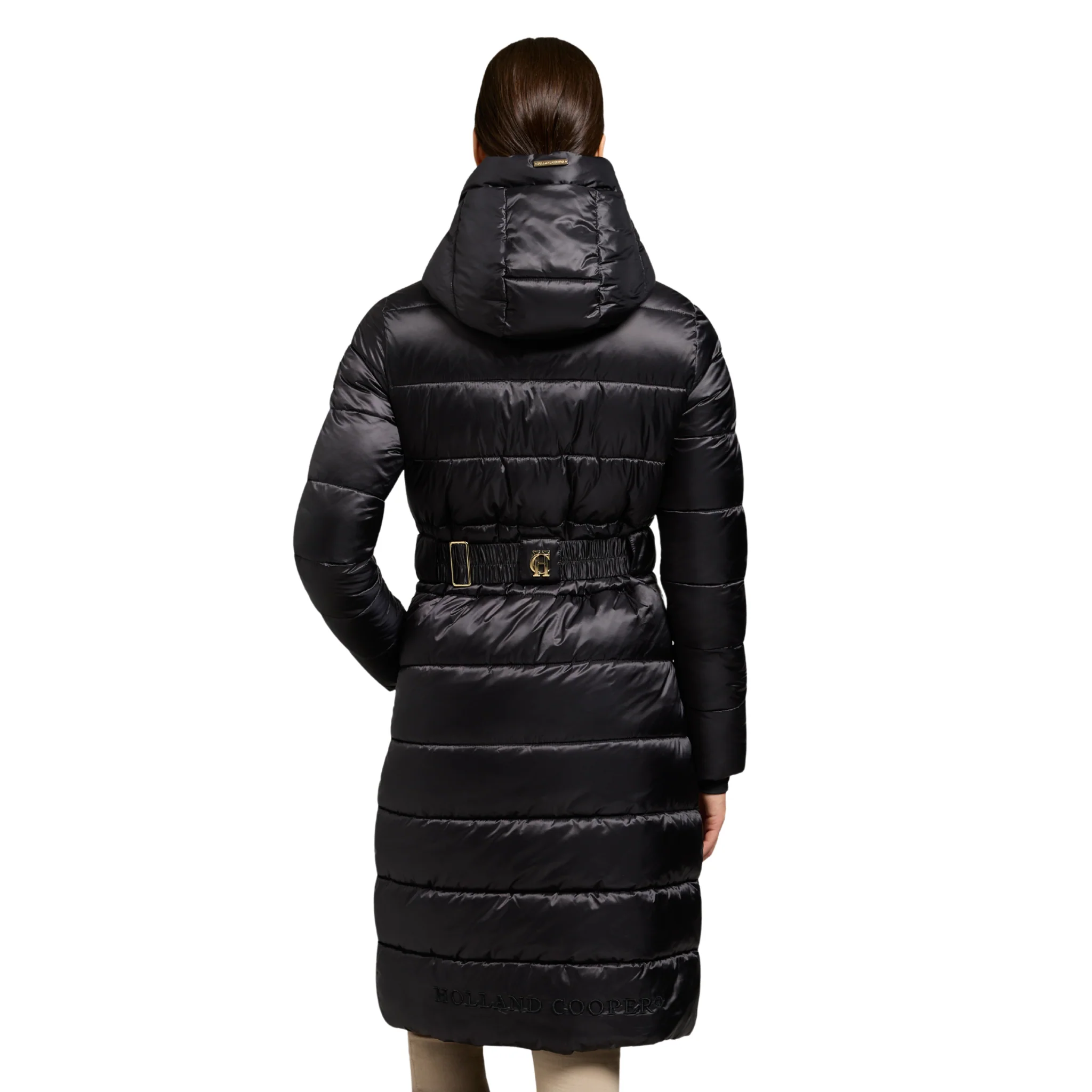 Womens Holland Cooper Black The Arosa Padded Coat - Image 6