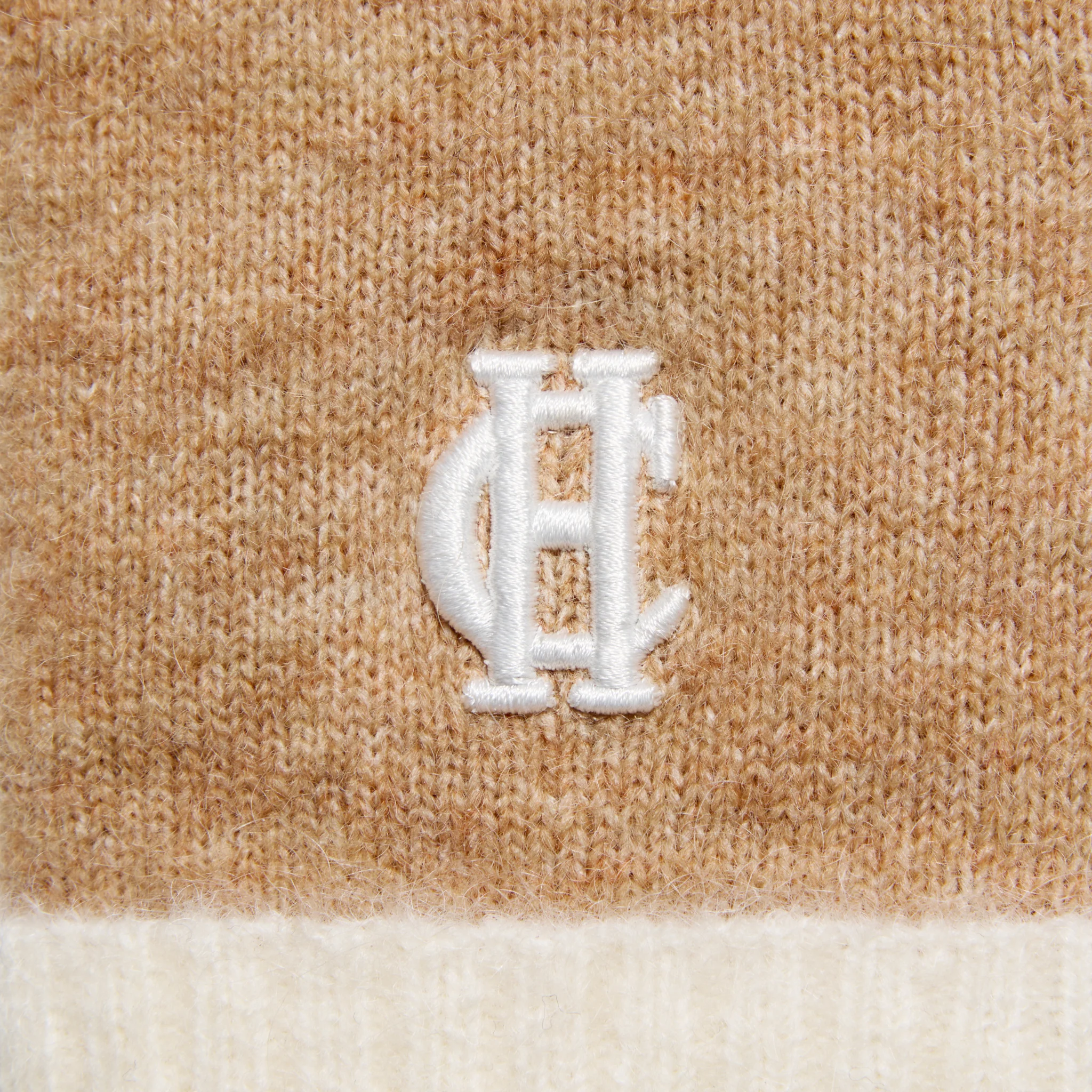 Womens Holland Cooper Camel Chelsea Knitted Gloves - Image 2