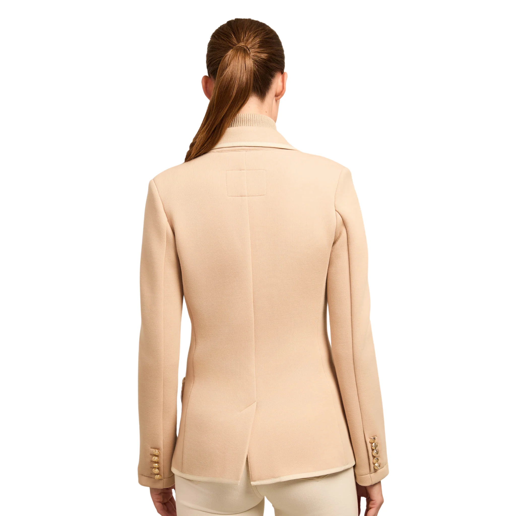 Womens Holland Cooper Camel Henley Blazer - Image 4