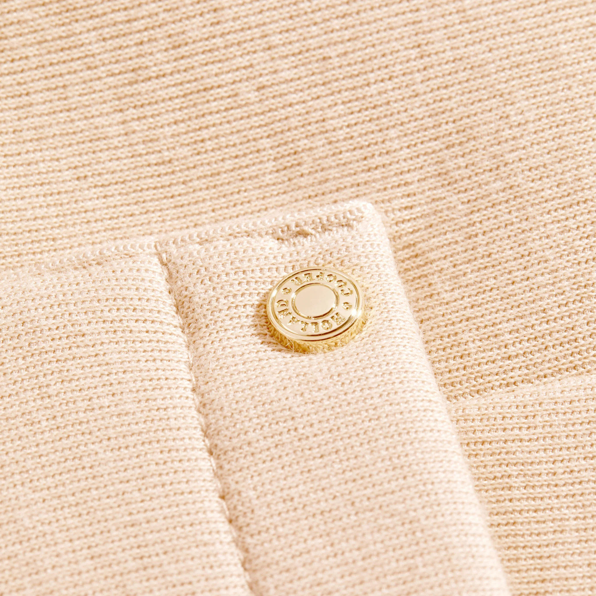 Womens Holland Cooper Camel Henley Blazer - Image 6