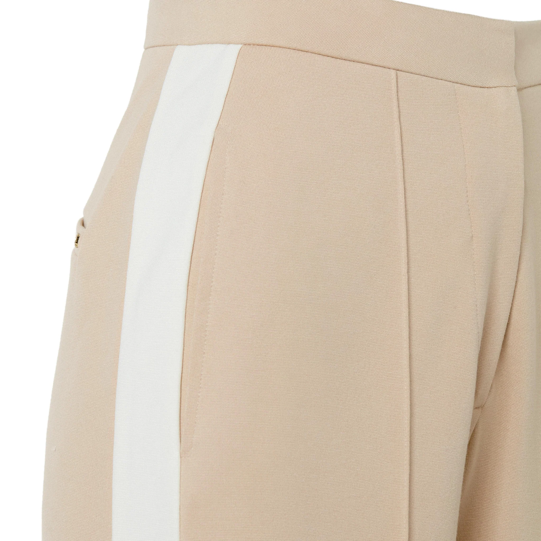Womens Holland Cooper Camel Stripe Wide Leg Pants - Image 6