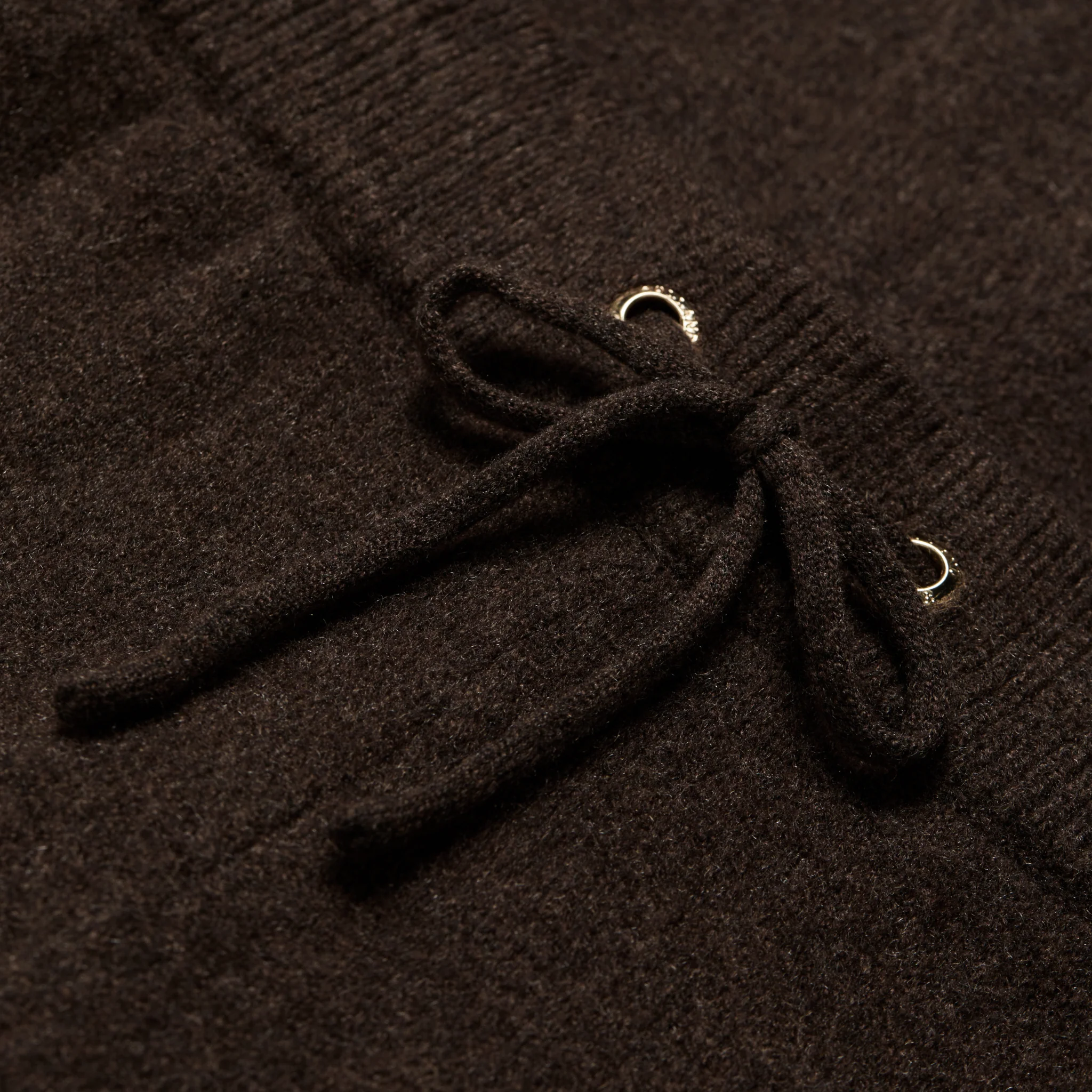 Womens Holland Cooper Chocolate Nina Knitted Wide Leg Pants - Image 3