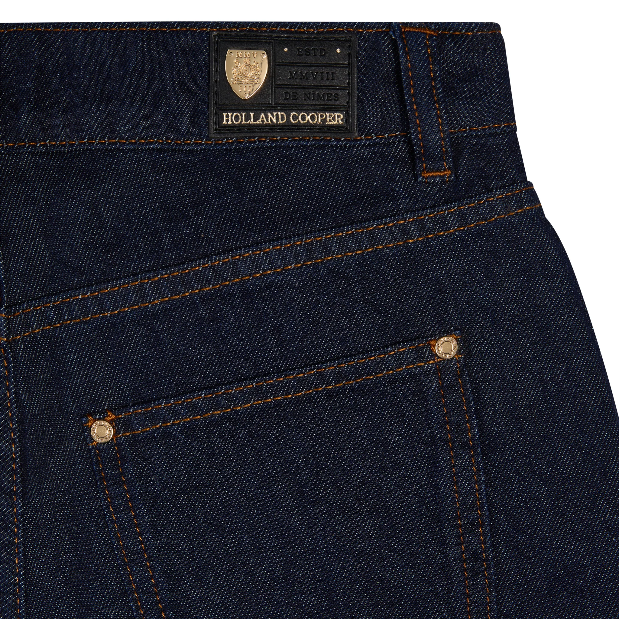 Womens Holland Cooper Clean Indigo Lily Wide Leg Jeans - Image 3