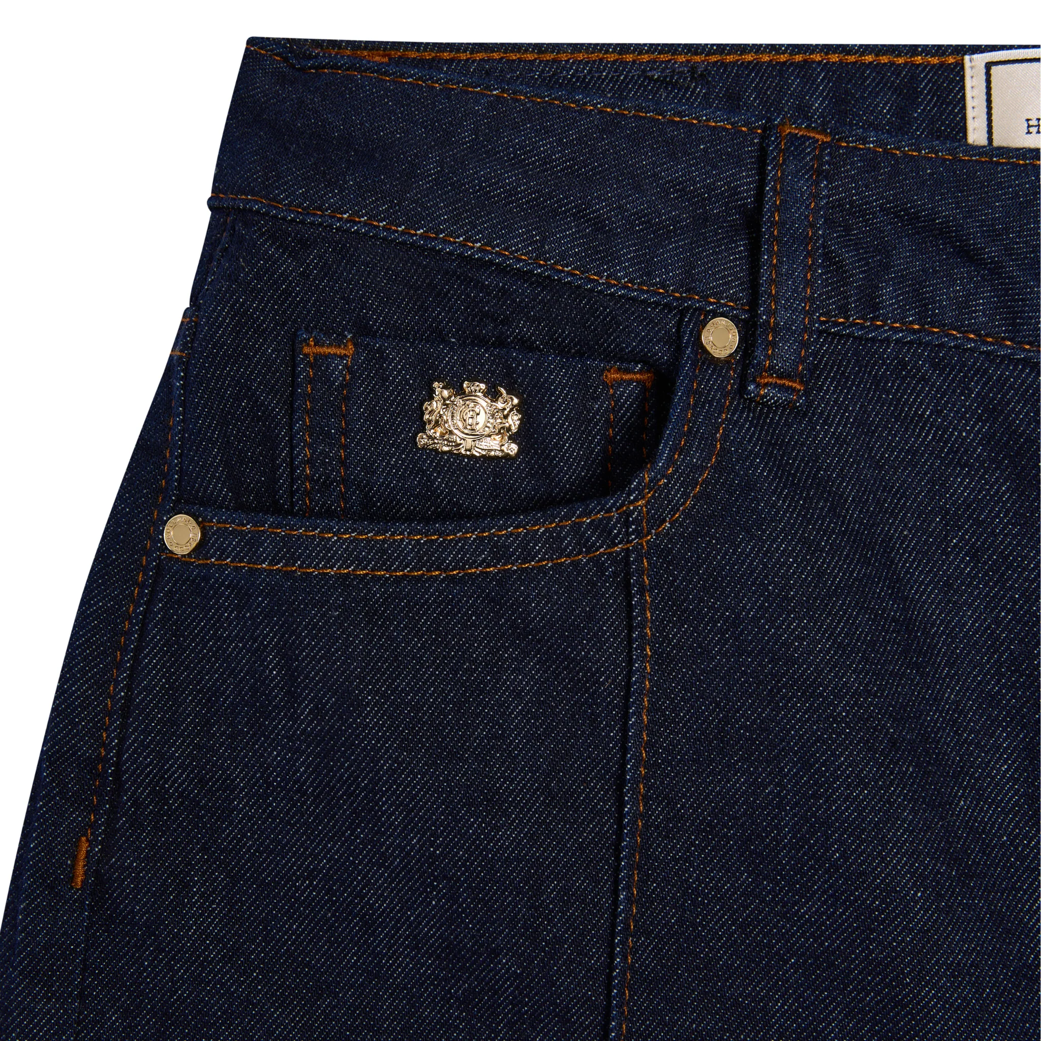 Womens Holland Cooper Clean Indigo Lily Wide Leg Jeans - Image 4