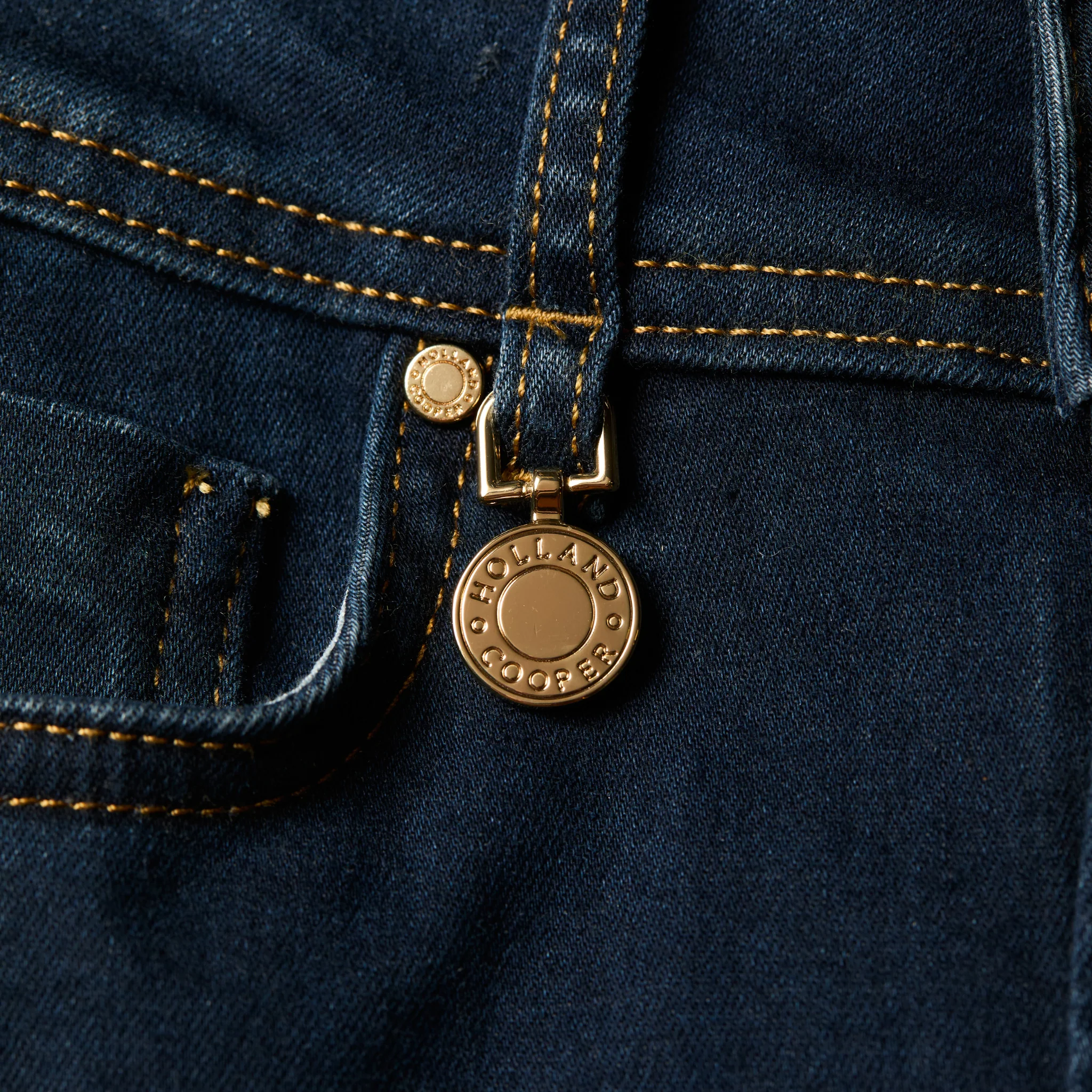 Womens Holland Cooper Deep Indigo Classic Skinny Fit Jeans - Image 6