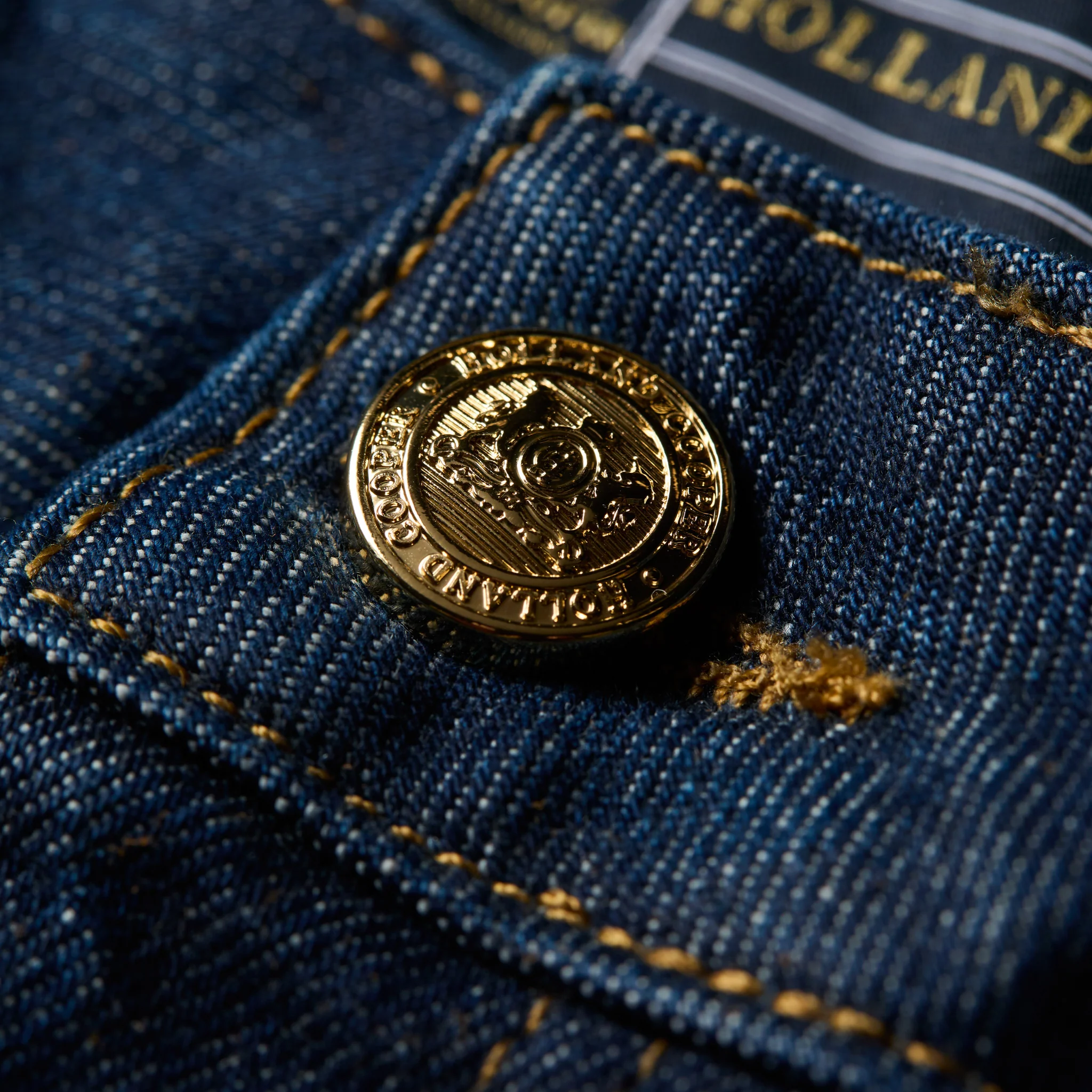 Womens Holland Cooper Deep Indigo Classic Straight Leg Jeans - Image 2