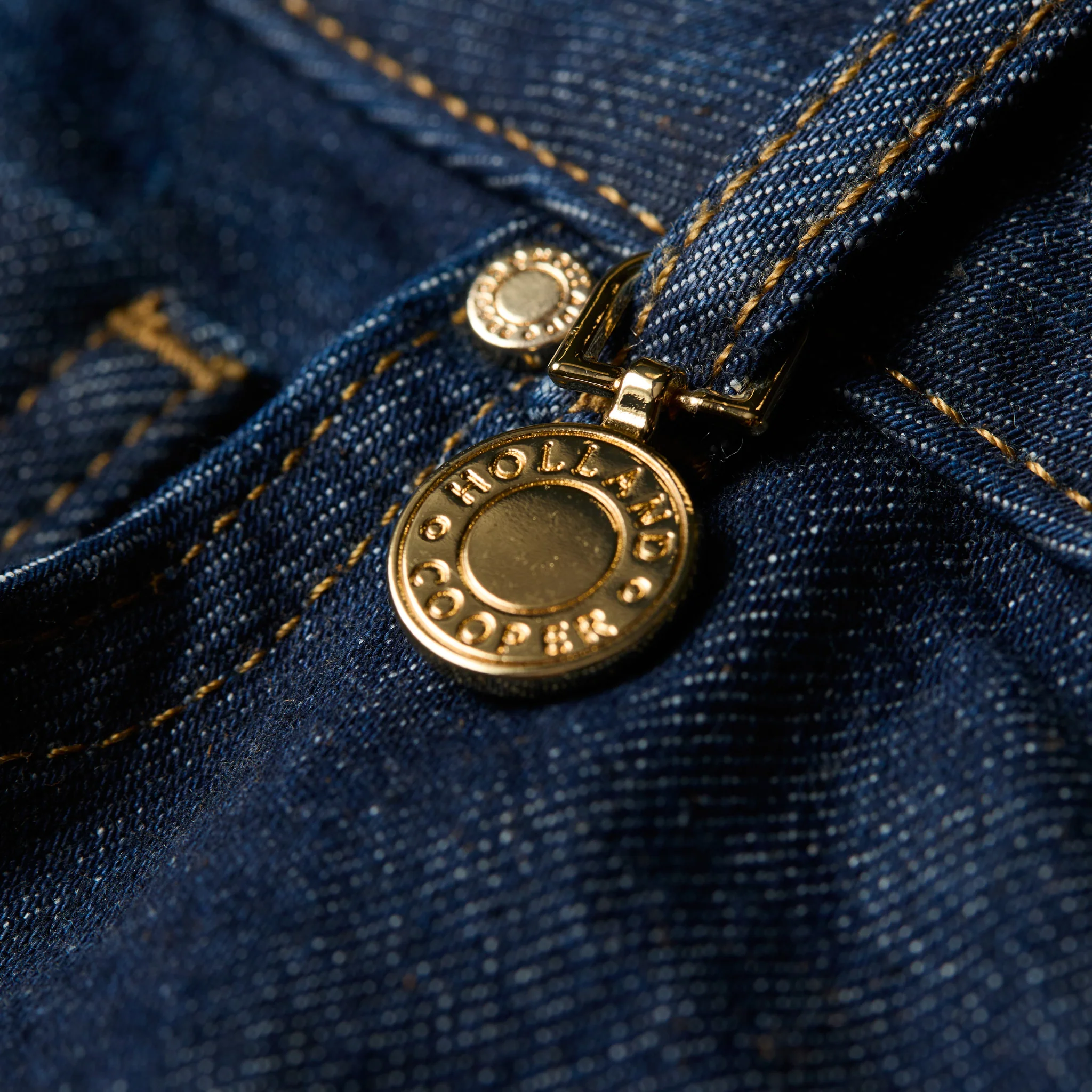 Womens Holland Cooper Deep Indigo Classic Straight Leg Jeans - Image 3