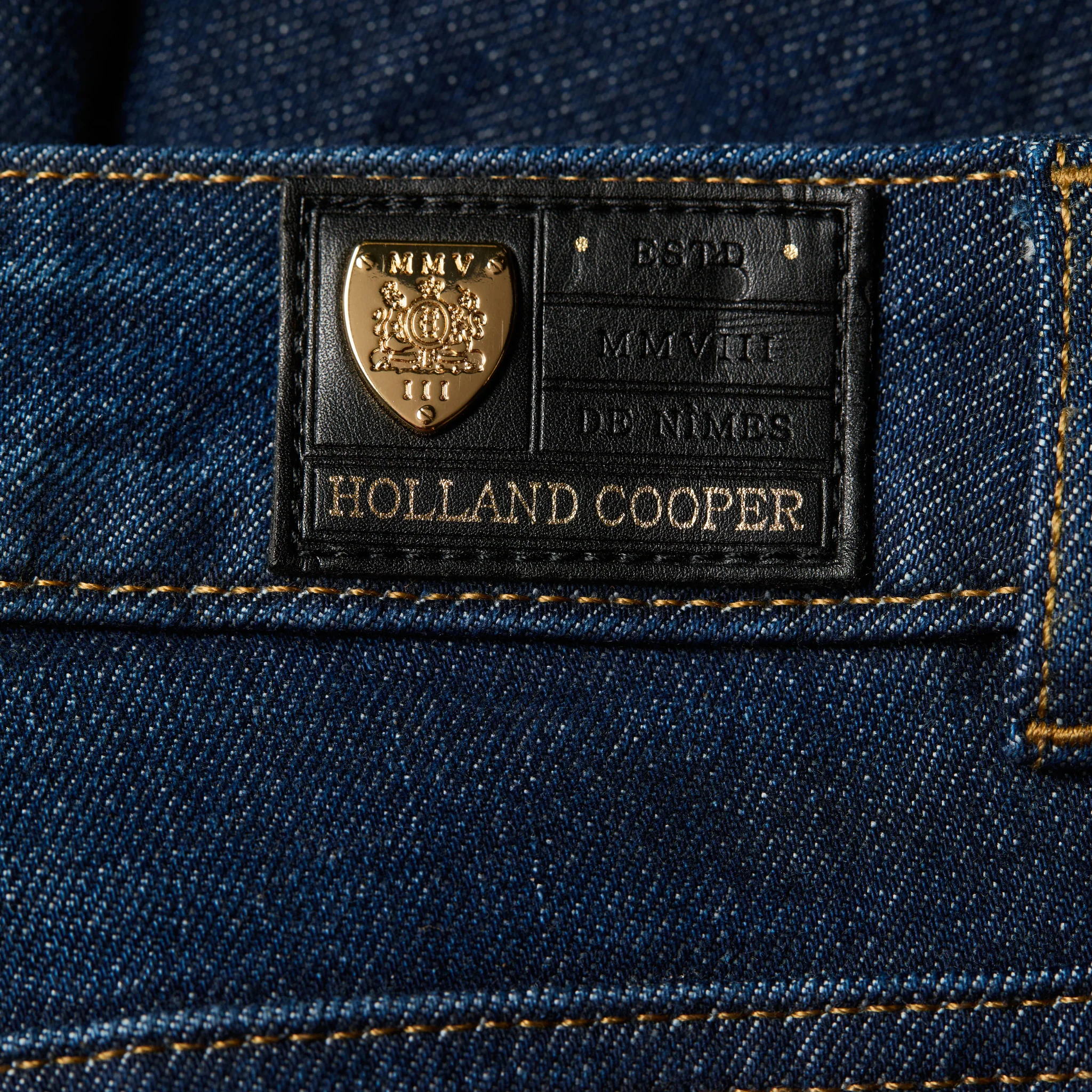 Womens Holland Cooper Deep Indigo Classic Straight Leg Jeans - Image 5