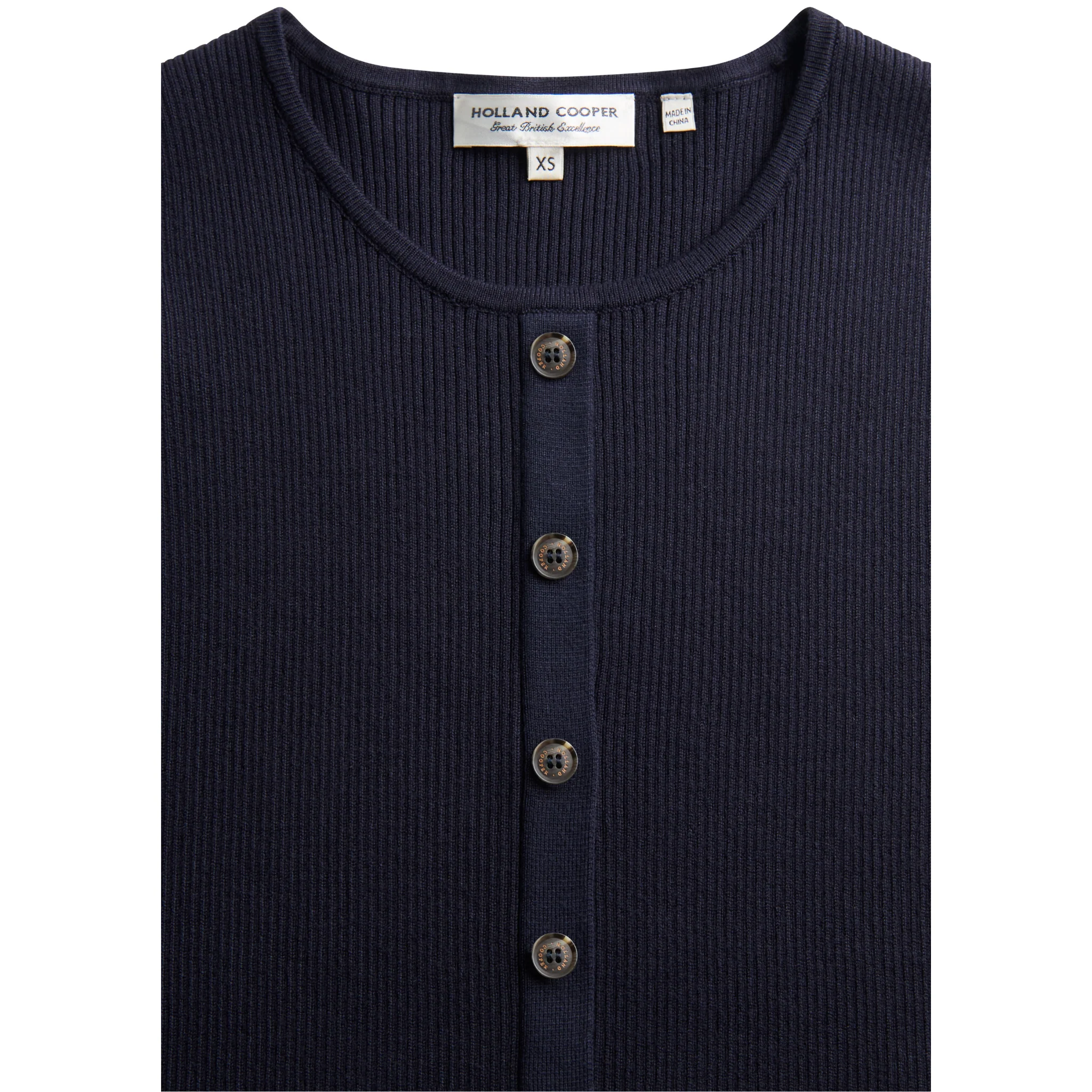 Womens Holland Cooper Ink Navy Aubrey Knitted Tank - Image 5