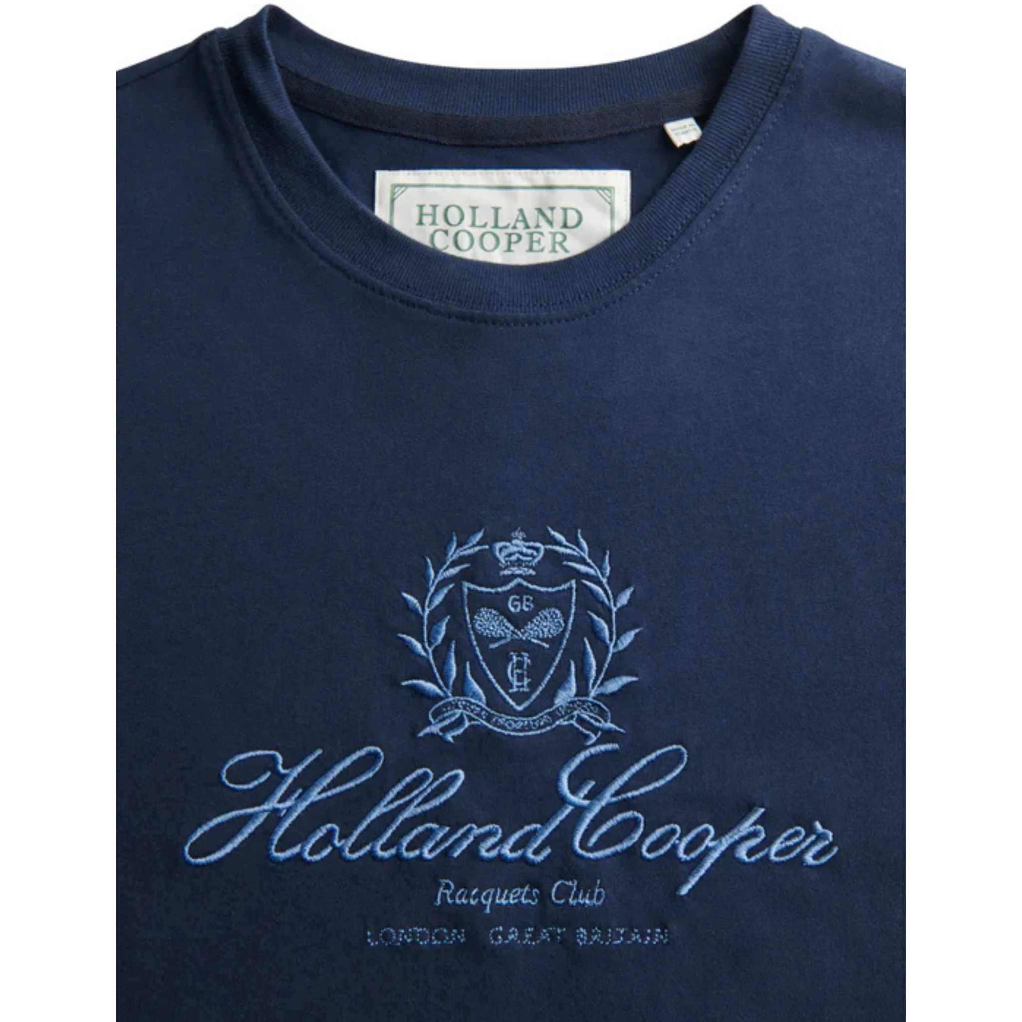 Womens Holland Cooper Ink Navy Ivy League S/s T Shirt - Image 2