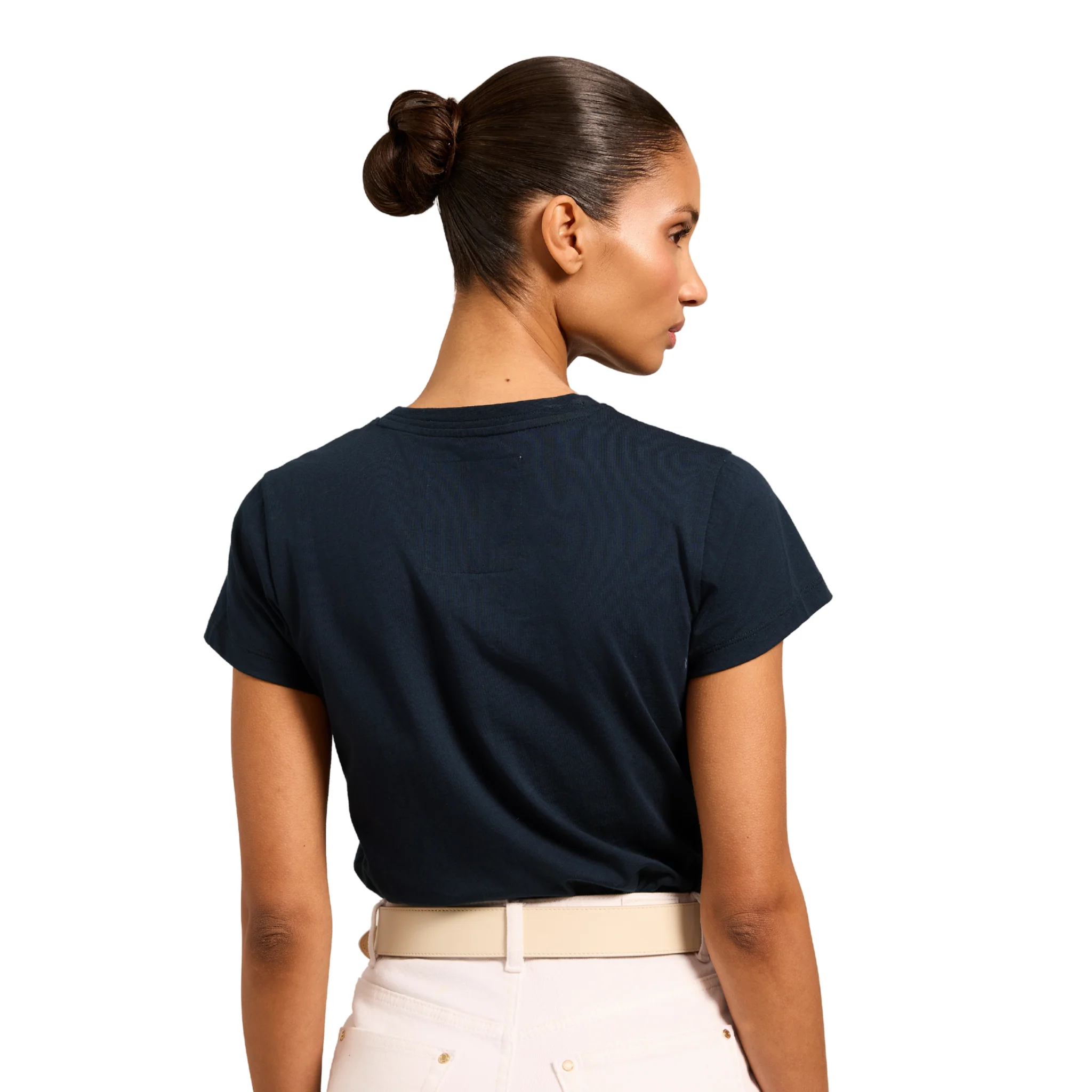 Womens Holland Cooper Ink Navy Monogram Tee - Image 5